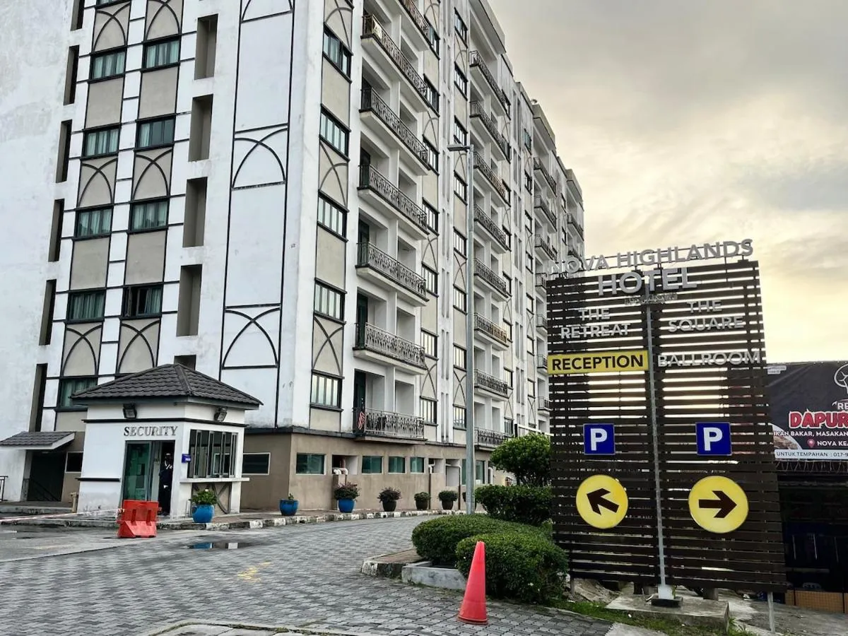 Nova Mountain n Sunrise view Hilltop Hotel Apartment in Cameron Highlands