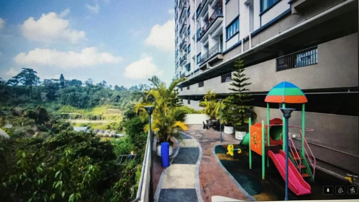 Garden in Nova Mountain n Sunrise view Hilltop Hotel Apartment in Cameron Highlands