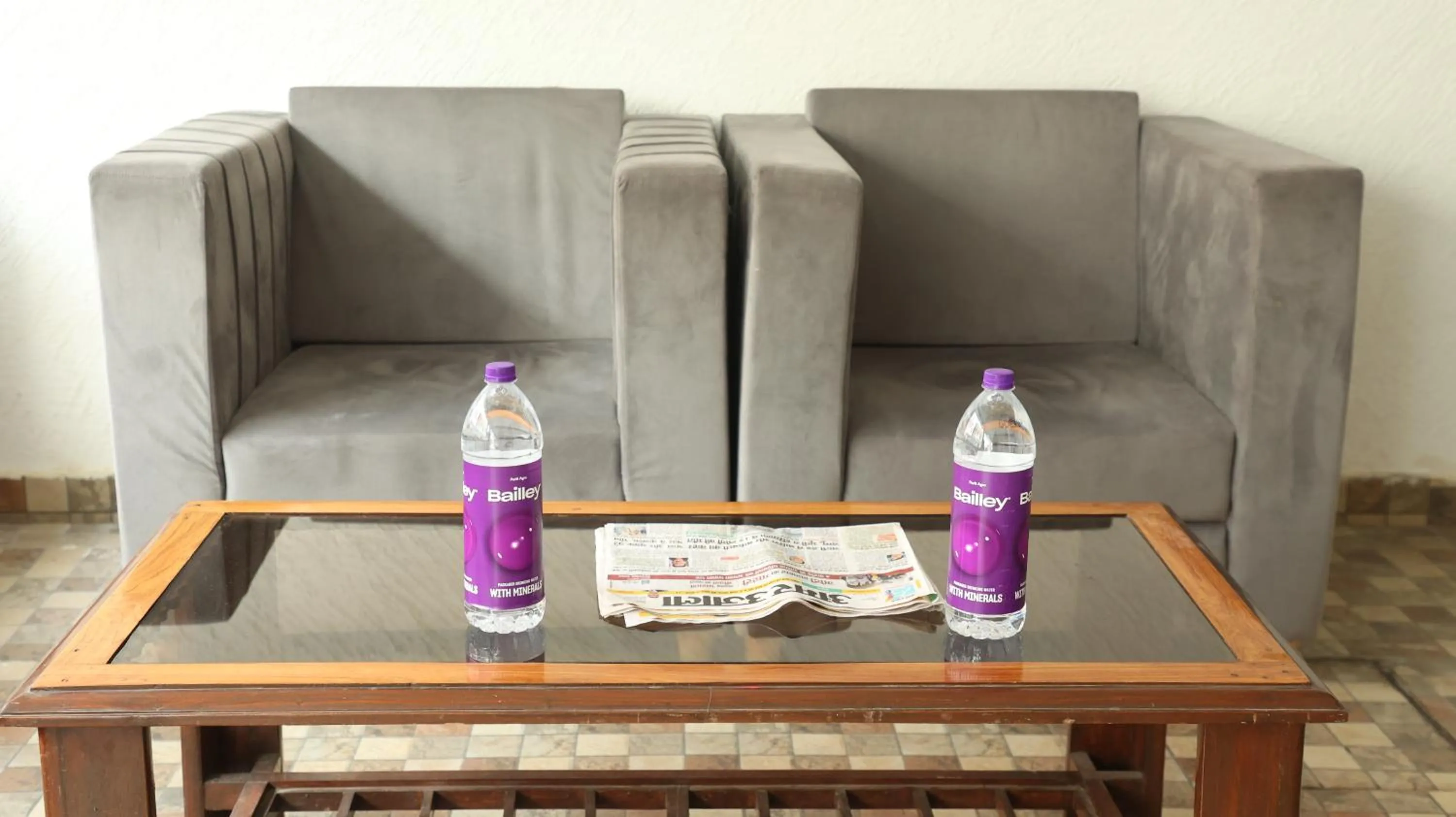 Seating area in Hotel Blue Pine