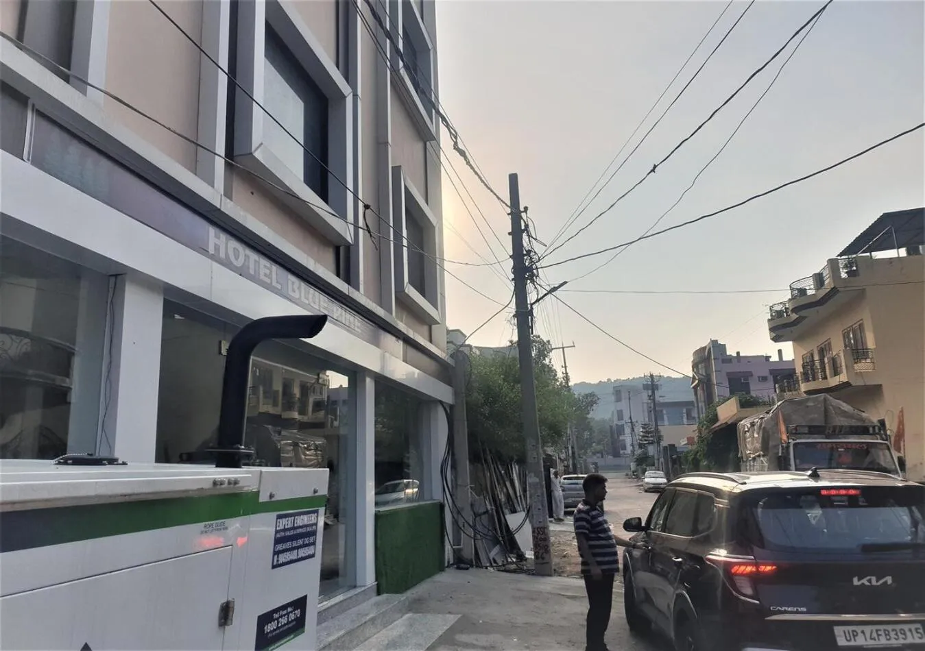 Property building in Hotel Blue Pine