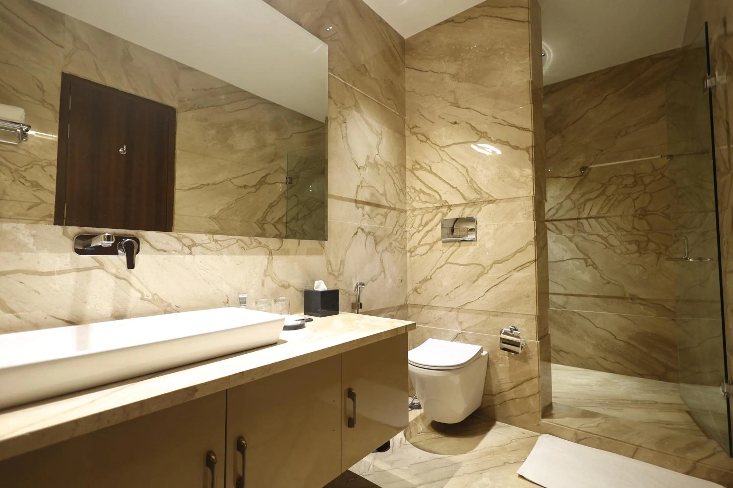 Shower in The Ramayana Hotel, Ayodhya