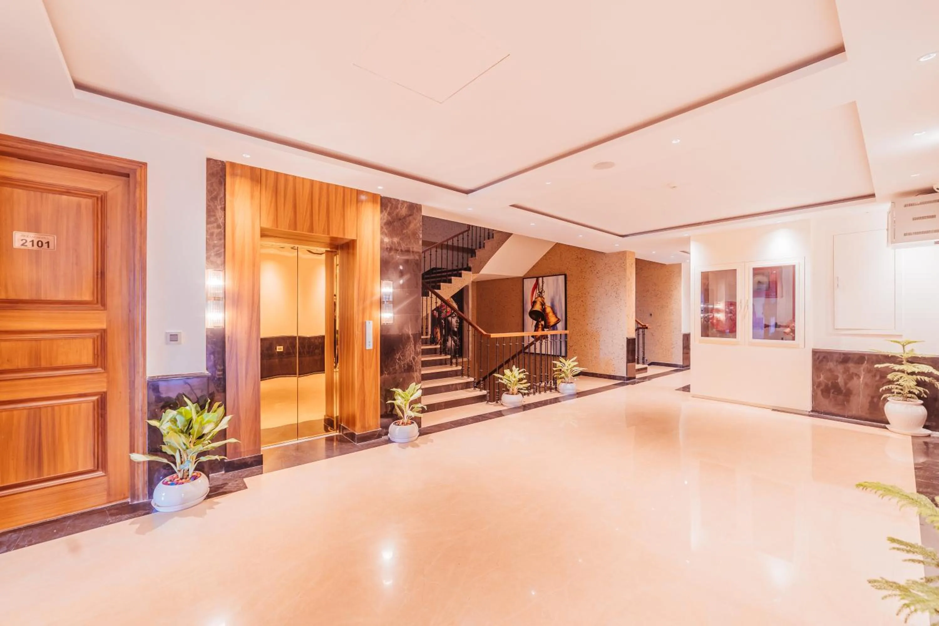 Seating area in The Ramayana Hotel, Ayodhya