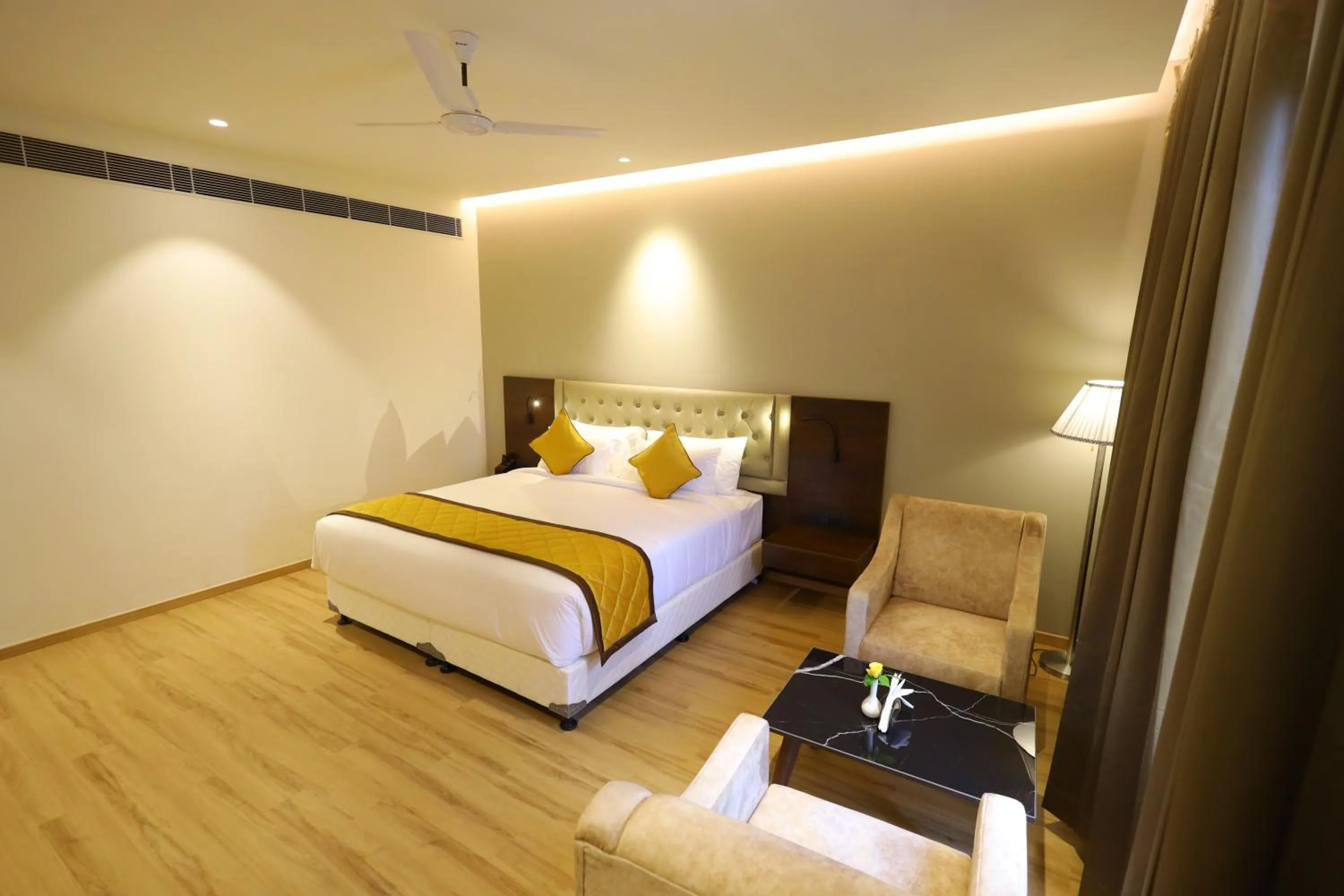 Bedroom in The Aurum Subrahmanya