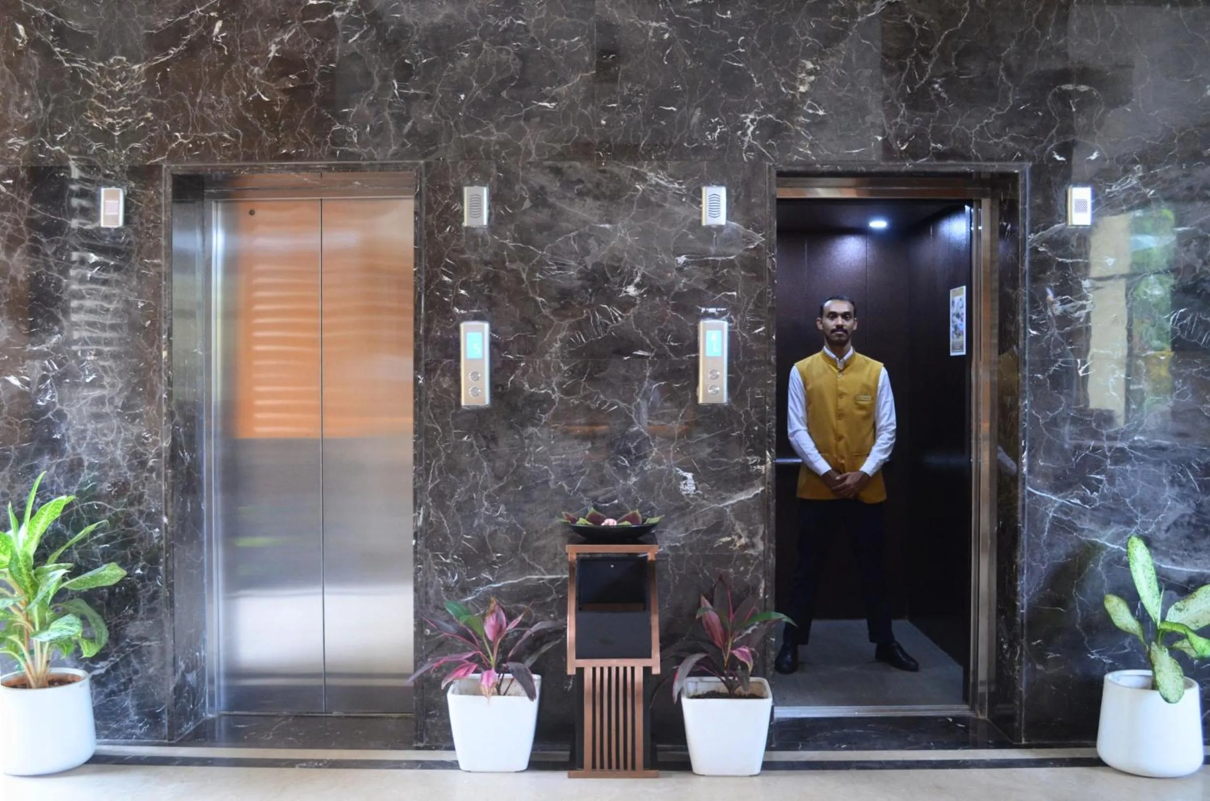 elevator in The Aurum Subrahmanya