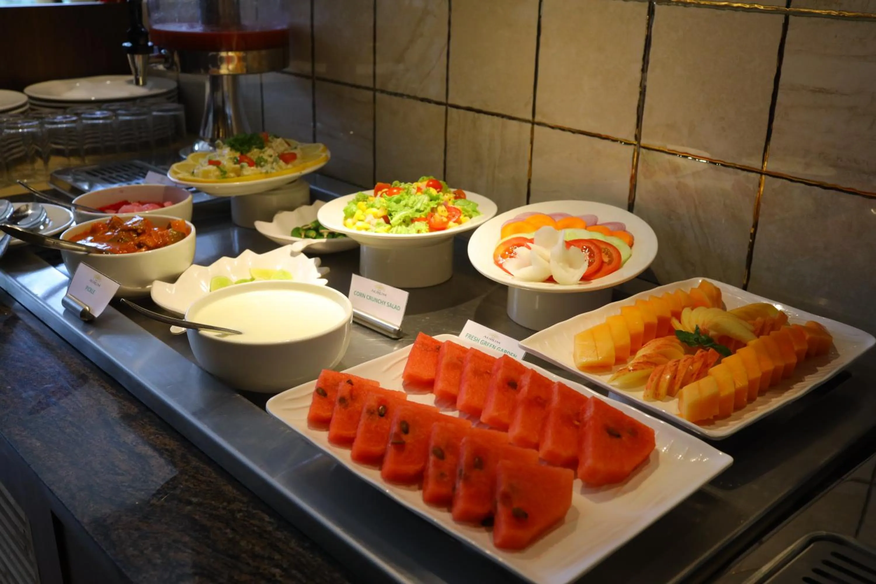 Food and drinks in The Aurum Subrahmanya