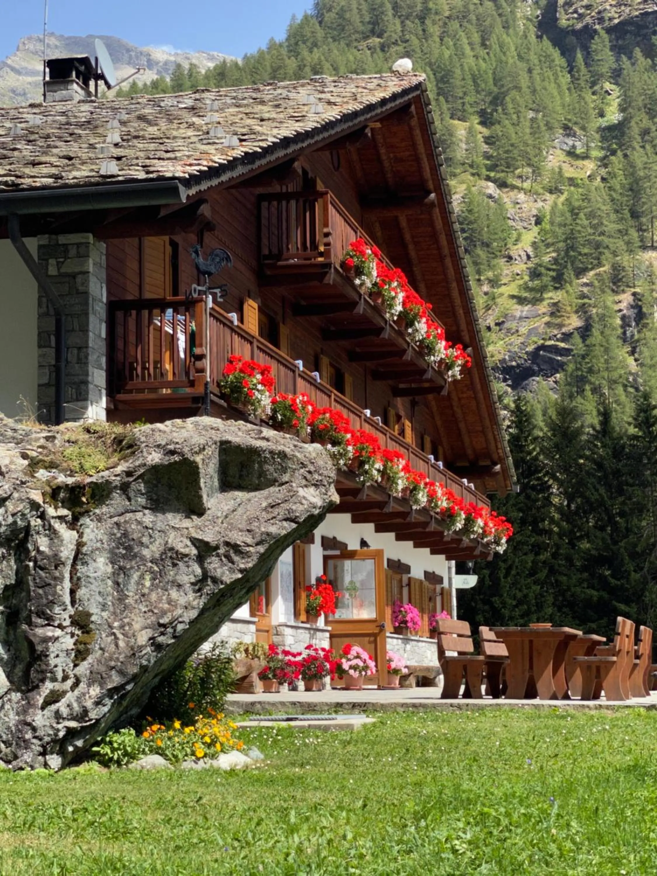 Property building in Residence Oberteil