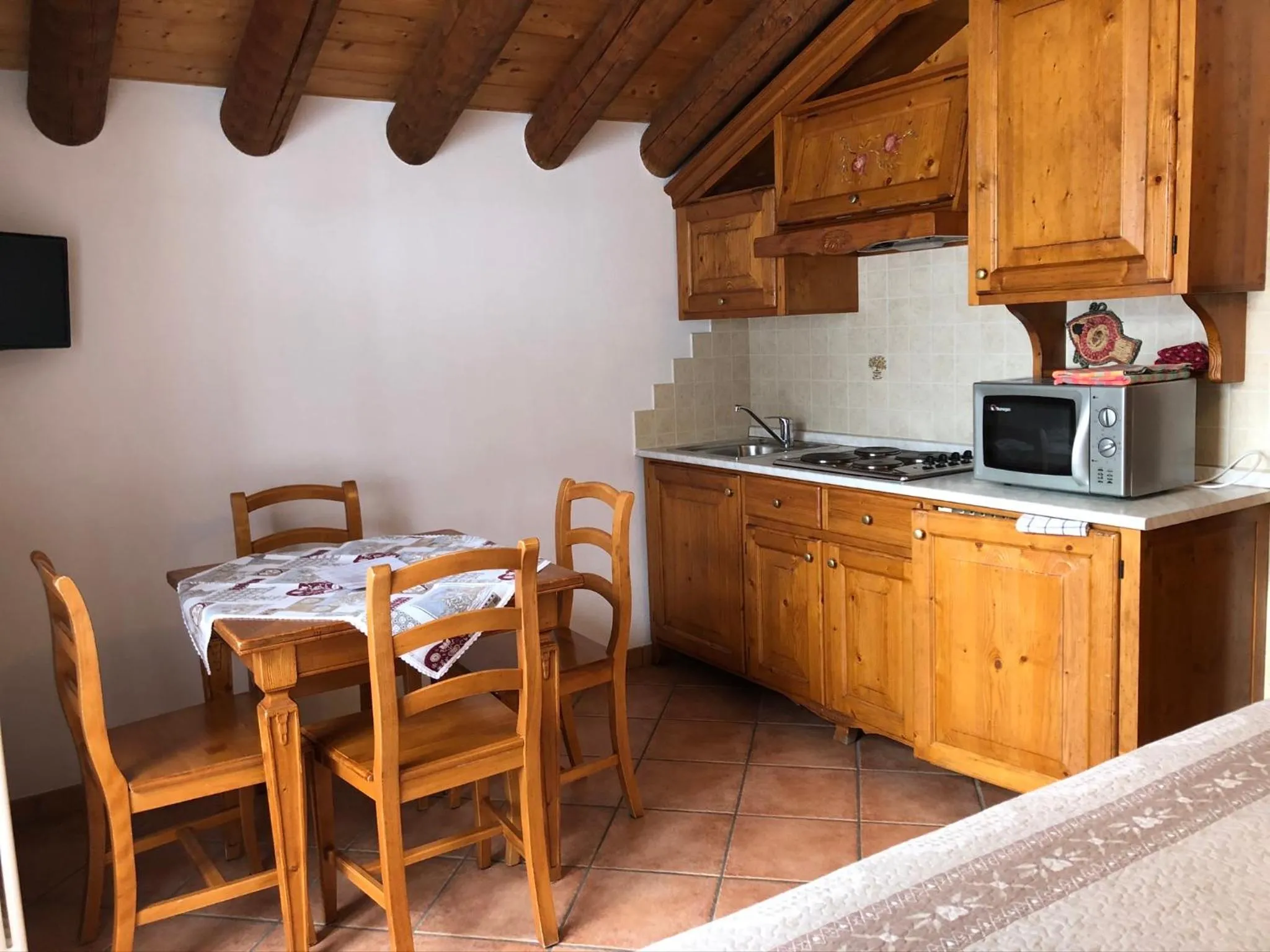 Dining area in Residence Oberteil