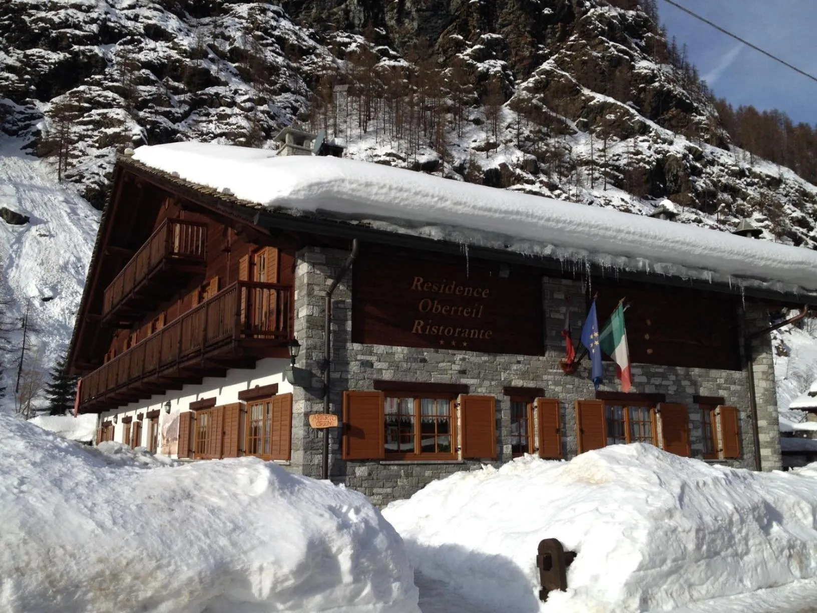 Facade/entrance in Residence Oberteil