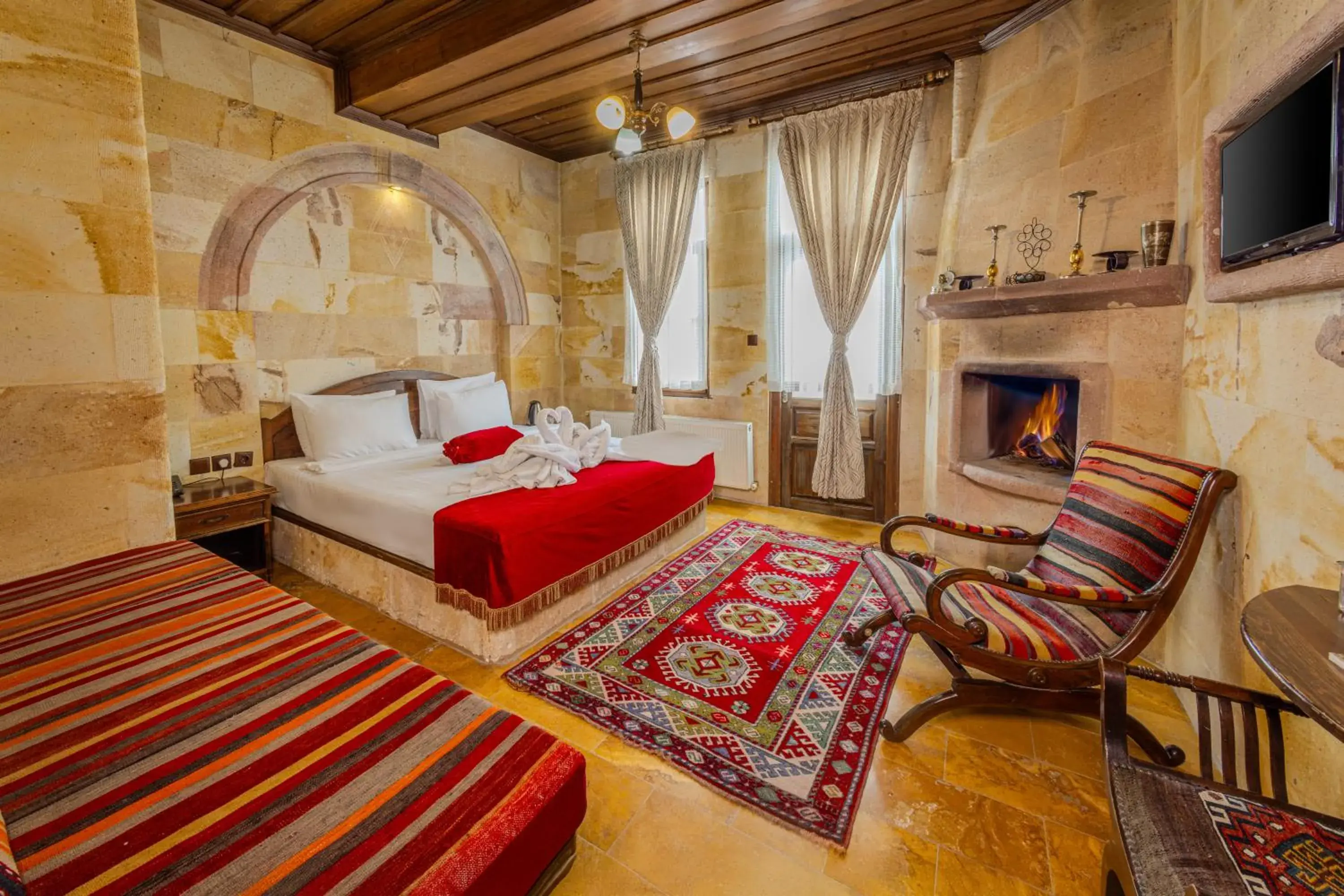 Deluxe Room in Akuzun Stone Hotel Deluxe Room in Akuzun Stone Hotel