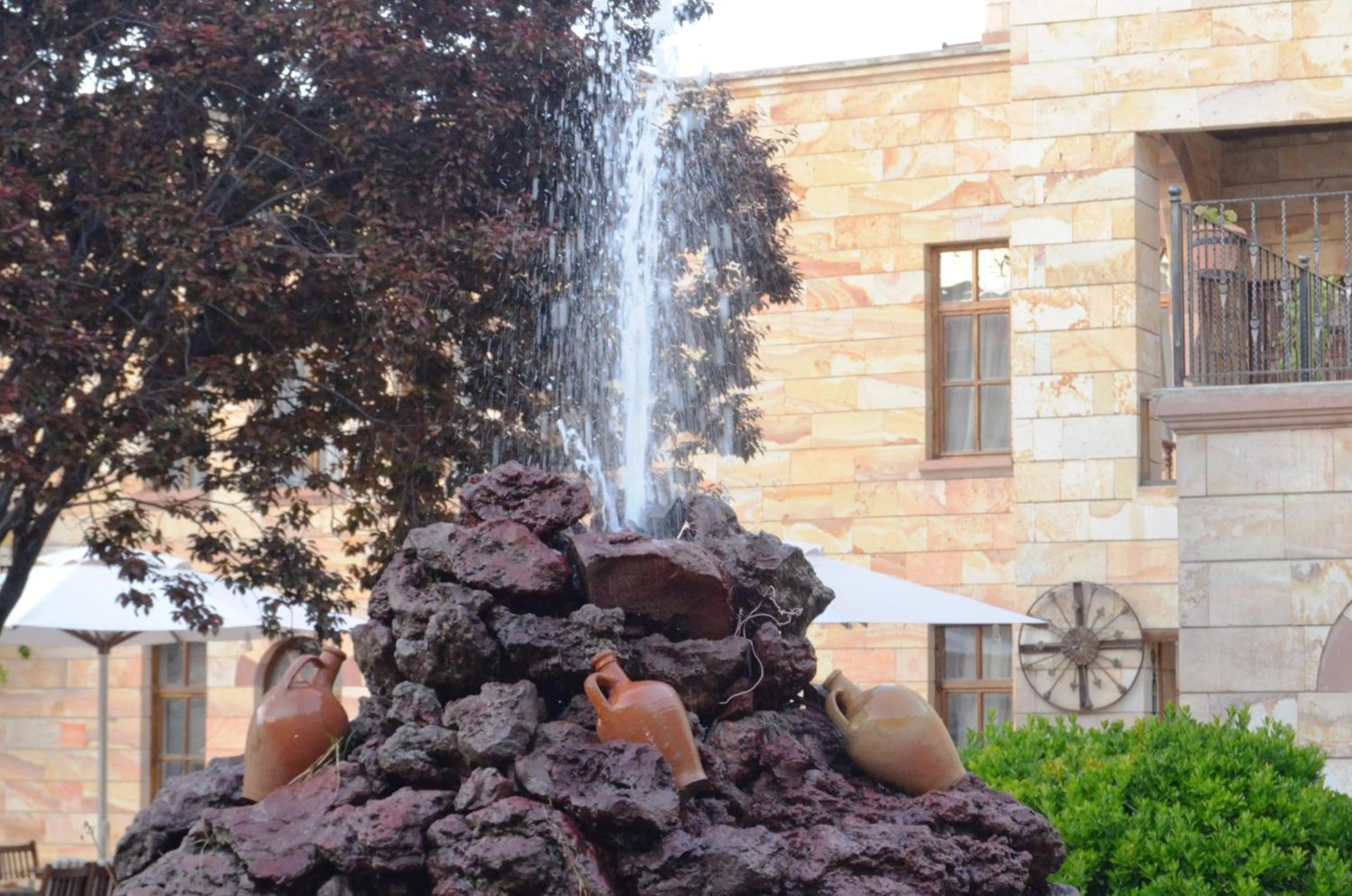 Garden view in Akuzun Stone Hotel