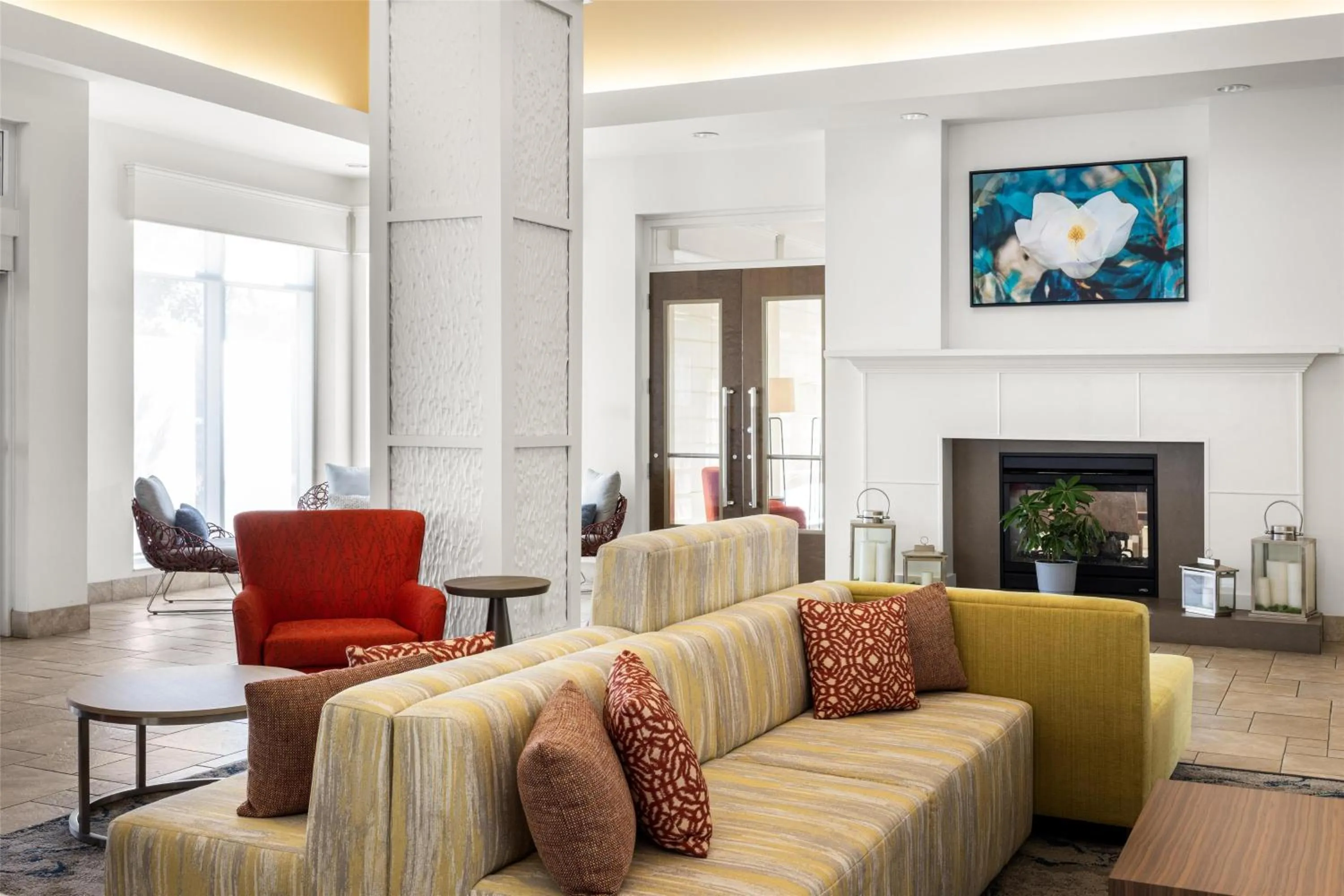 Lobby or reception in Hilton Garden Inn Pascagoula