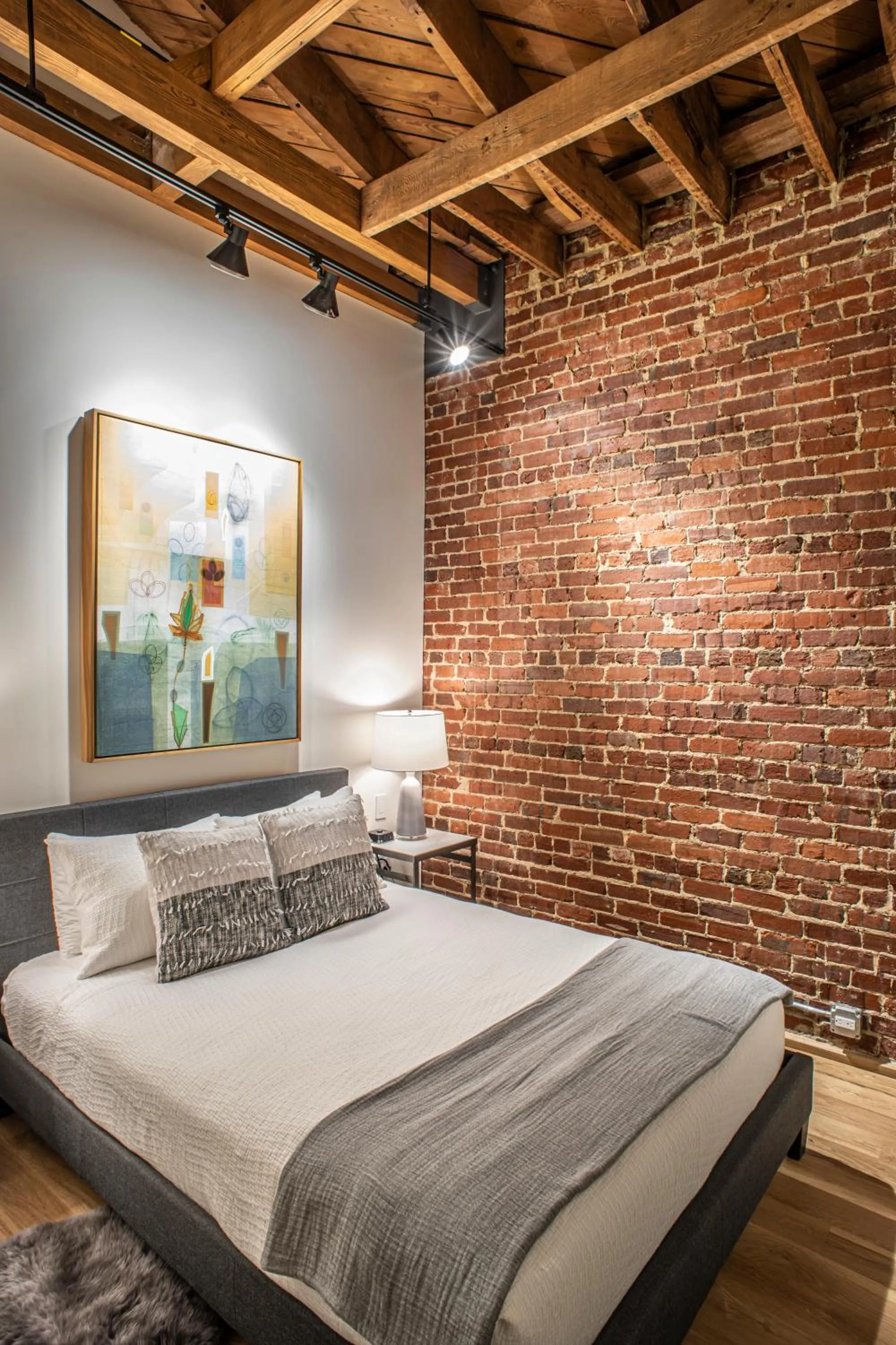 Bedroom, Bed in Elevation Lofts Hotel