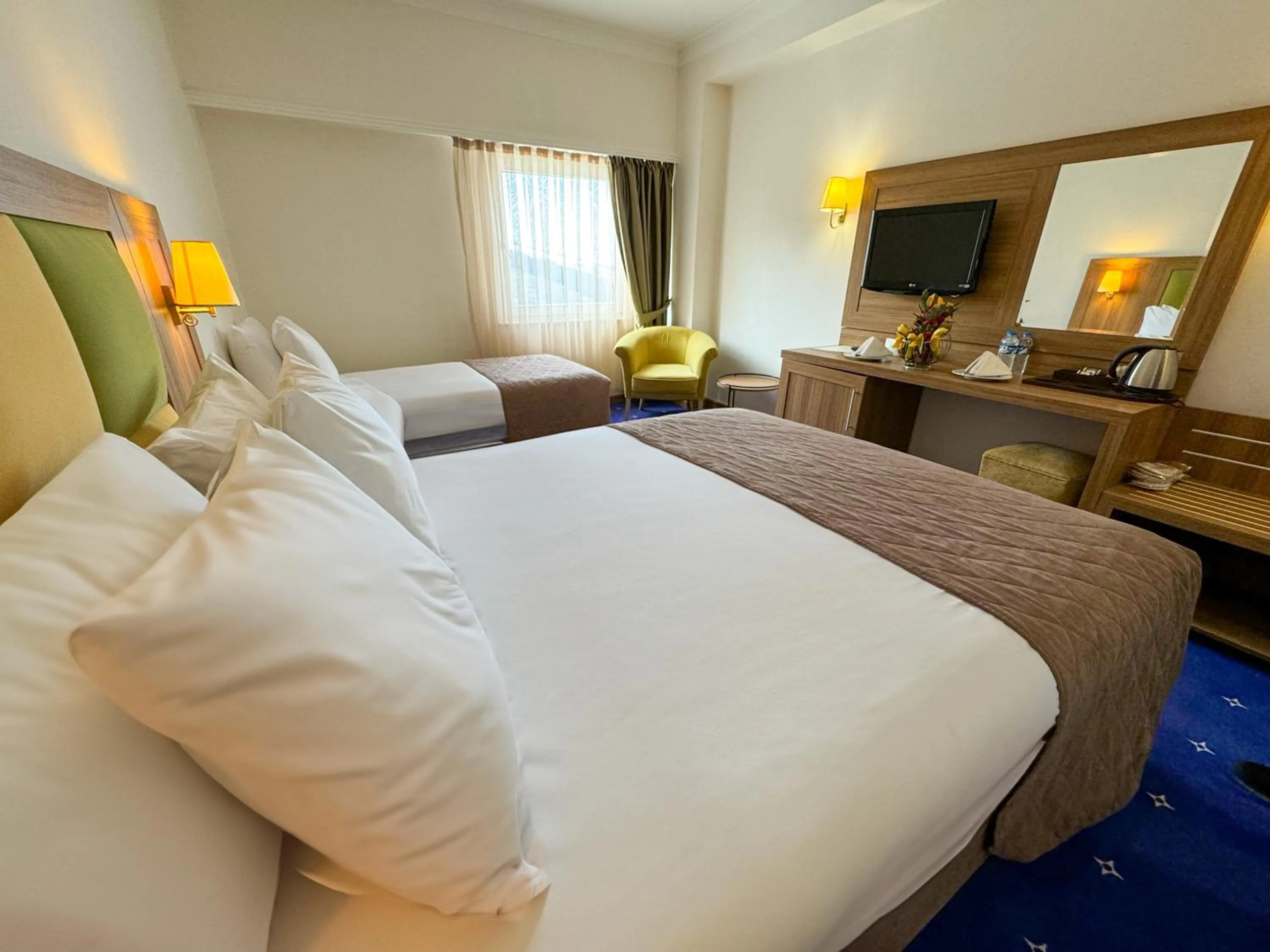 Bed in Palan Ski & Convention Resort Hotel