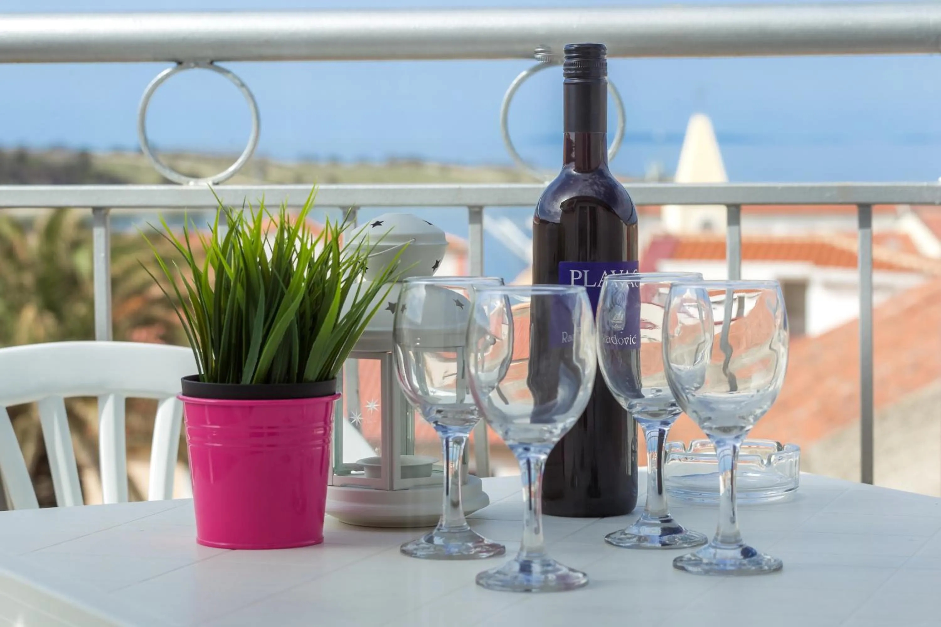 Balcony/Terrace in Apartments in city center Ventus