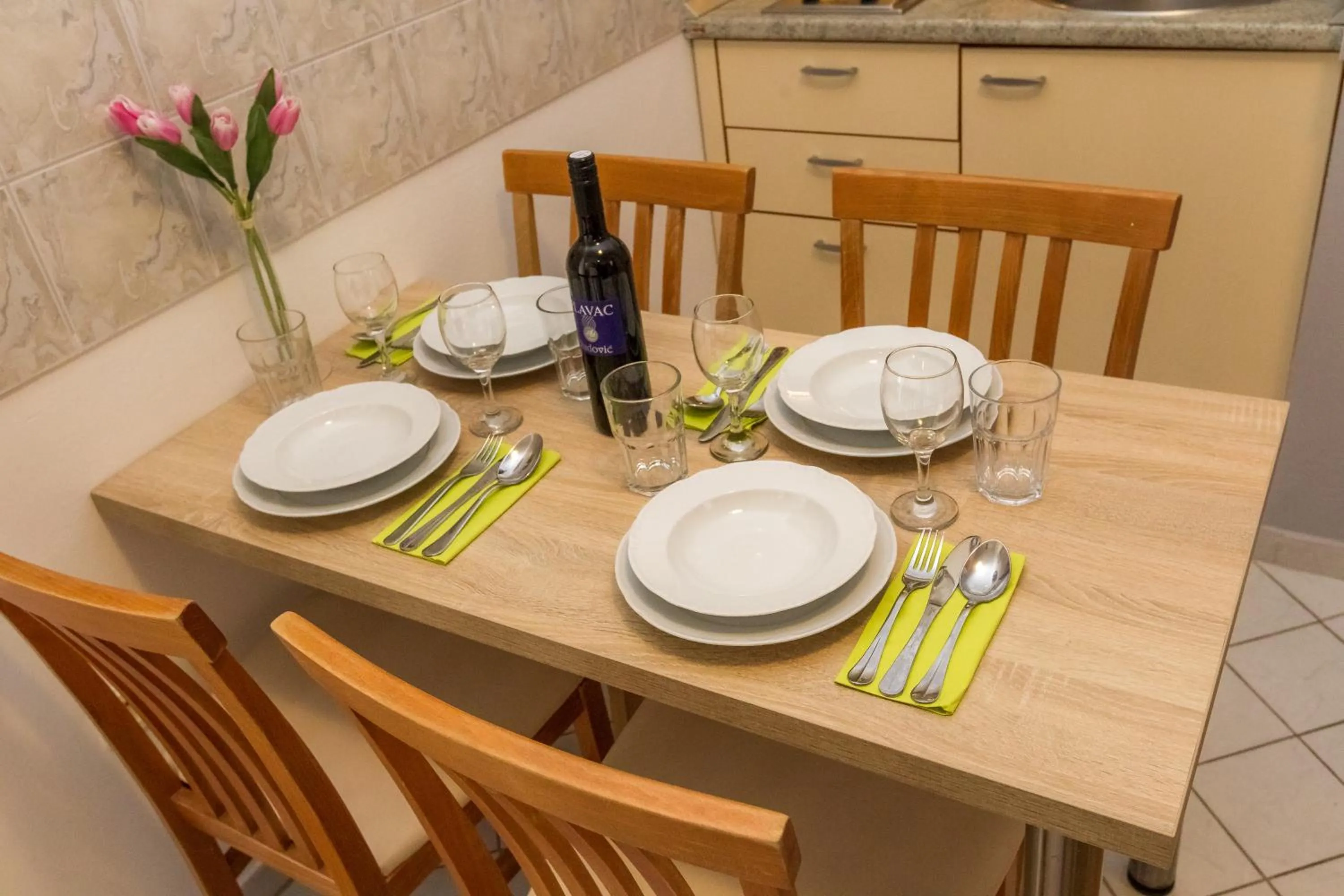 Dining area in Apartments in city center Ventus