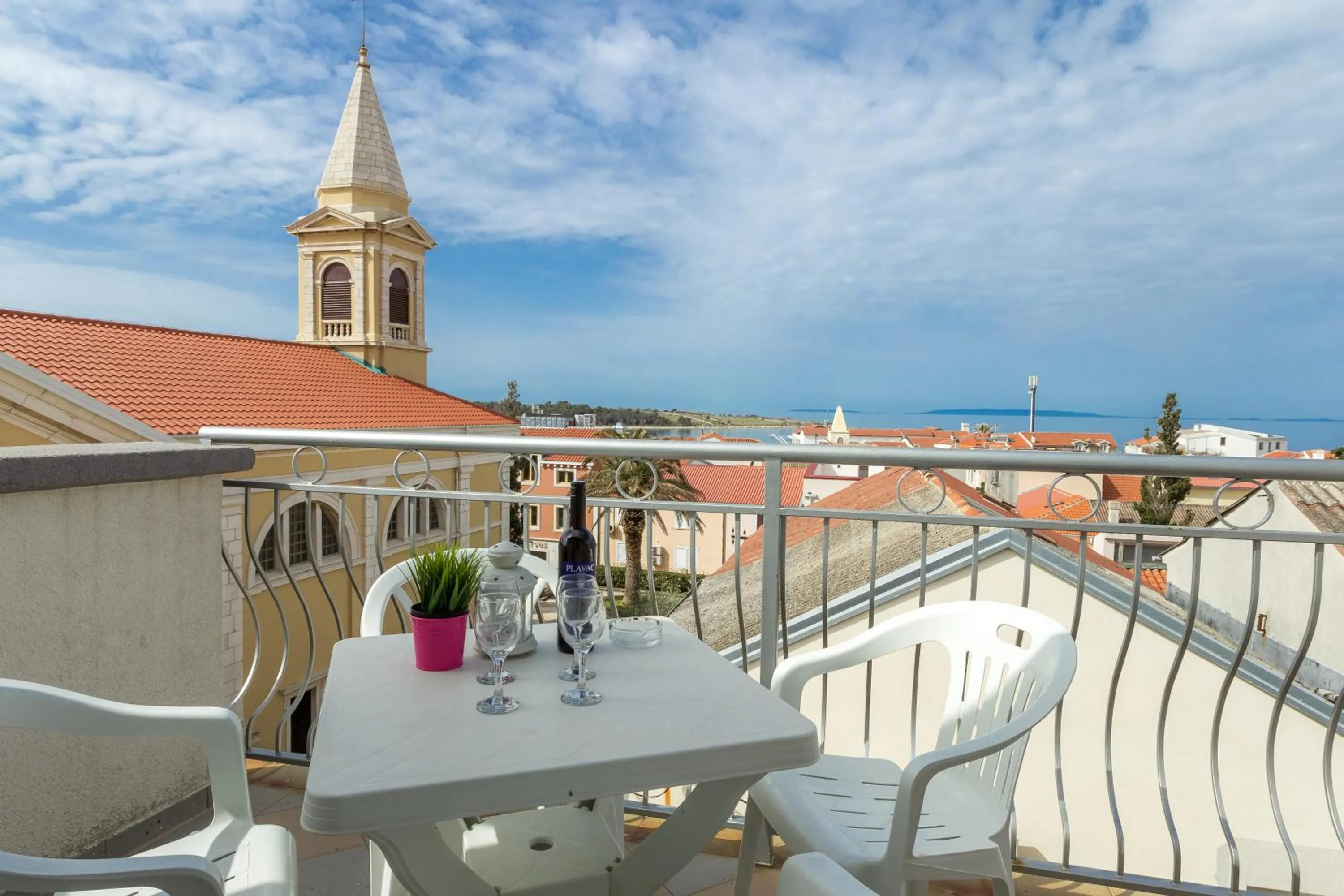 Balcony/Terrace in Apartments in city center Ventus
