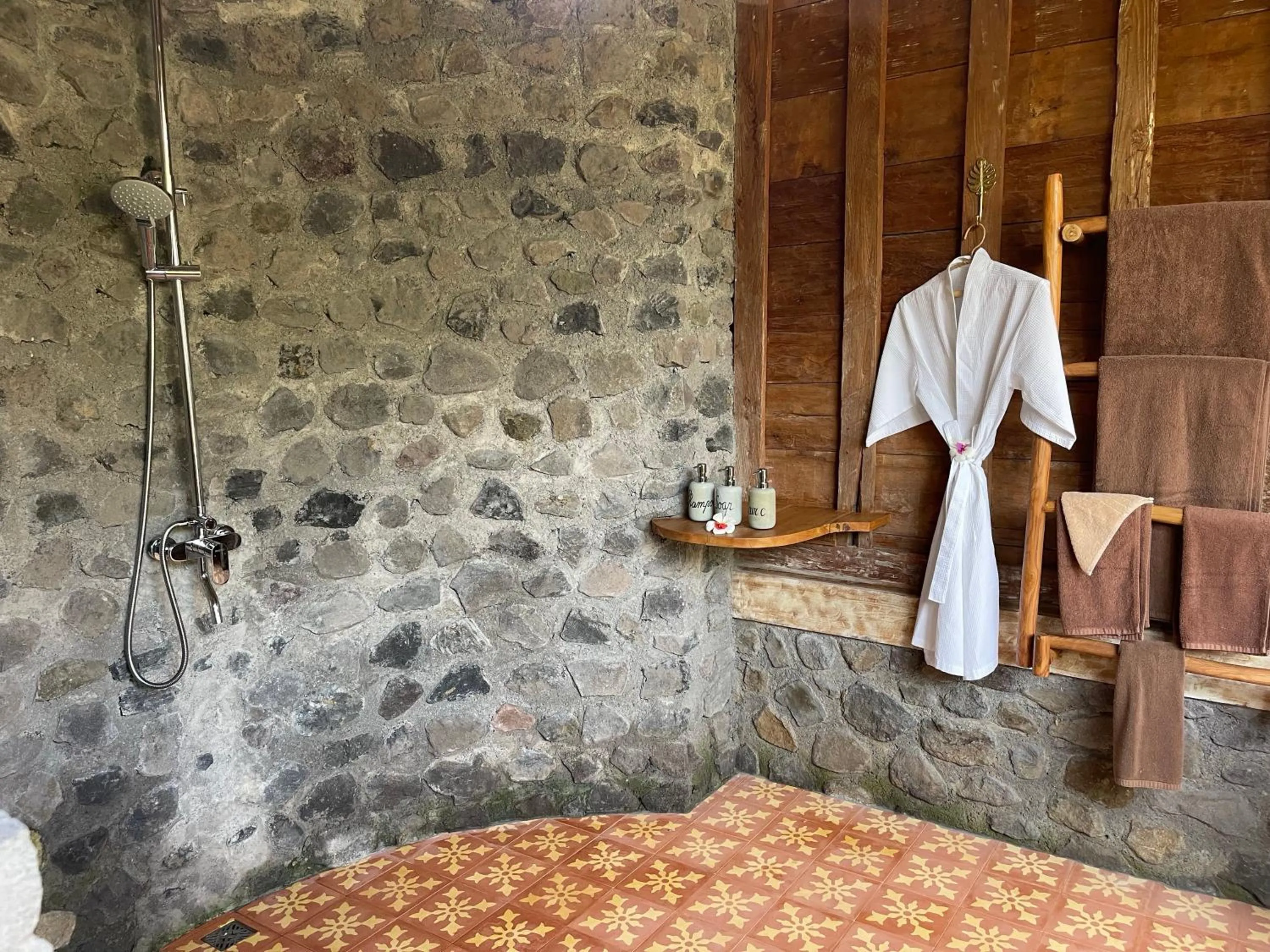 Shower in Louka Beach Bali