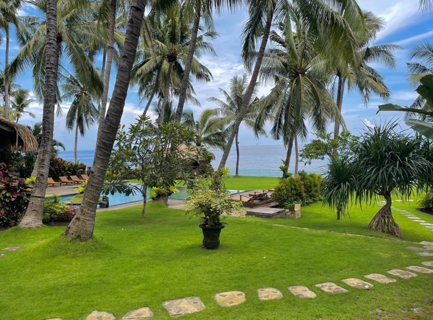 Garden in Louka Beach Bali