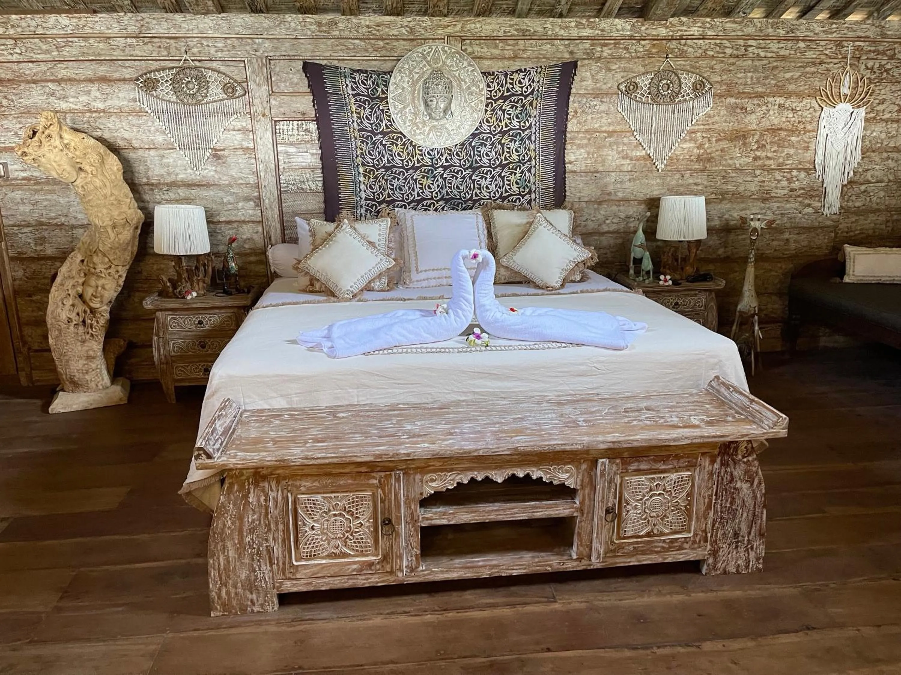 Bed in Louka Beach Bali