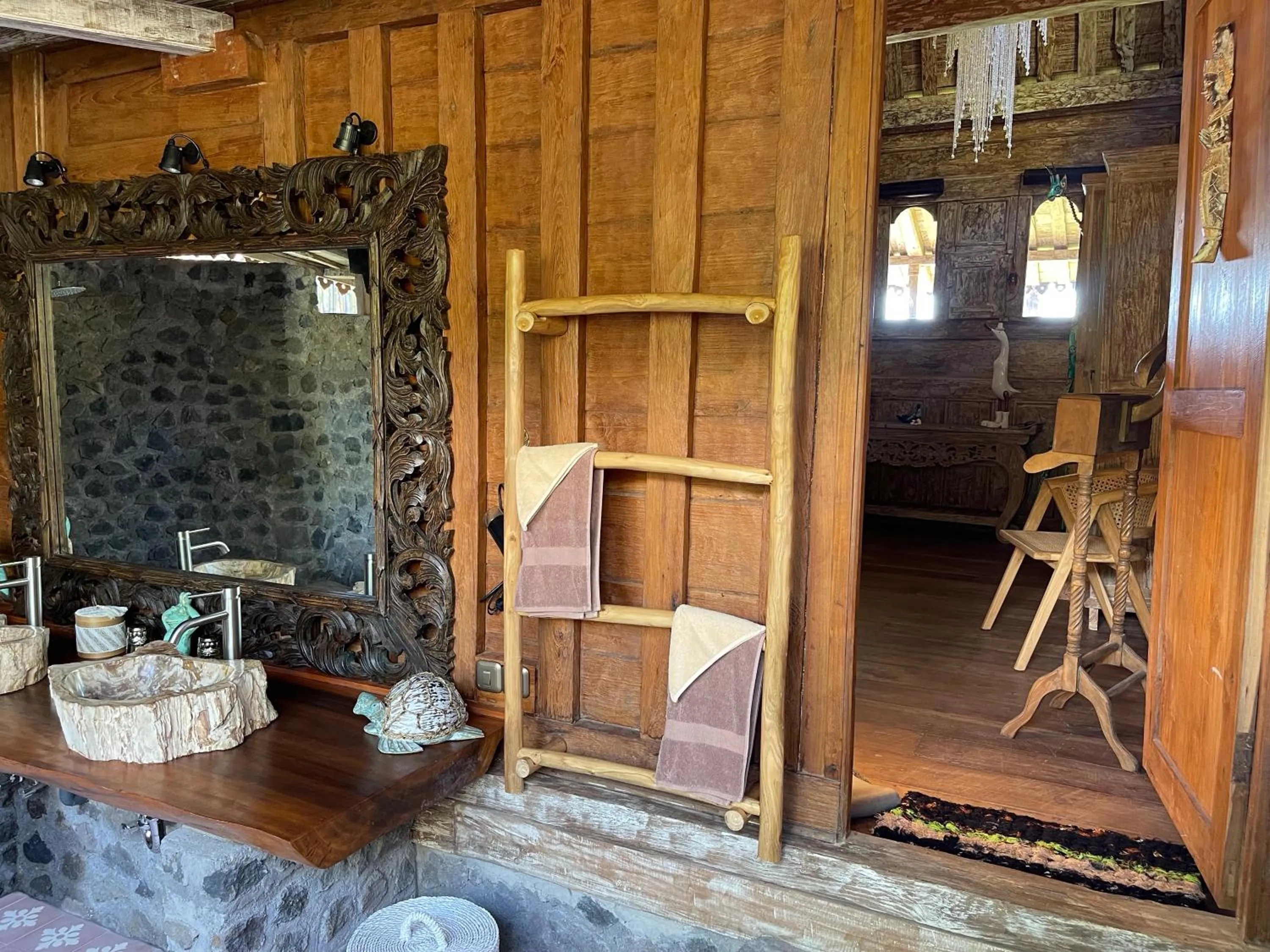 Bathroom in Louka Beach Bali