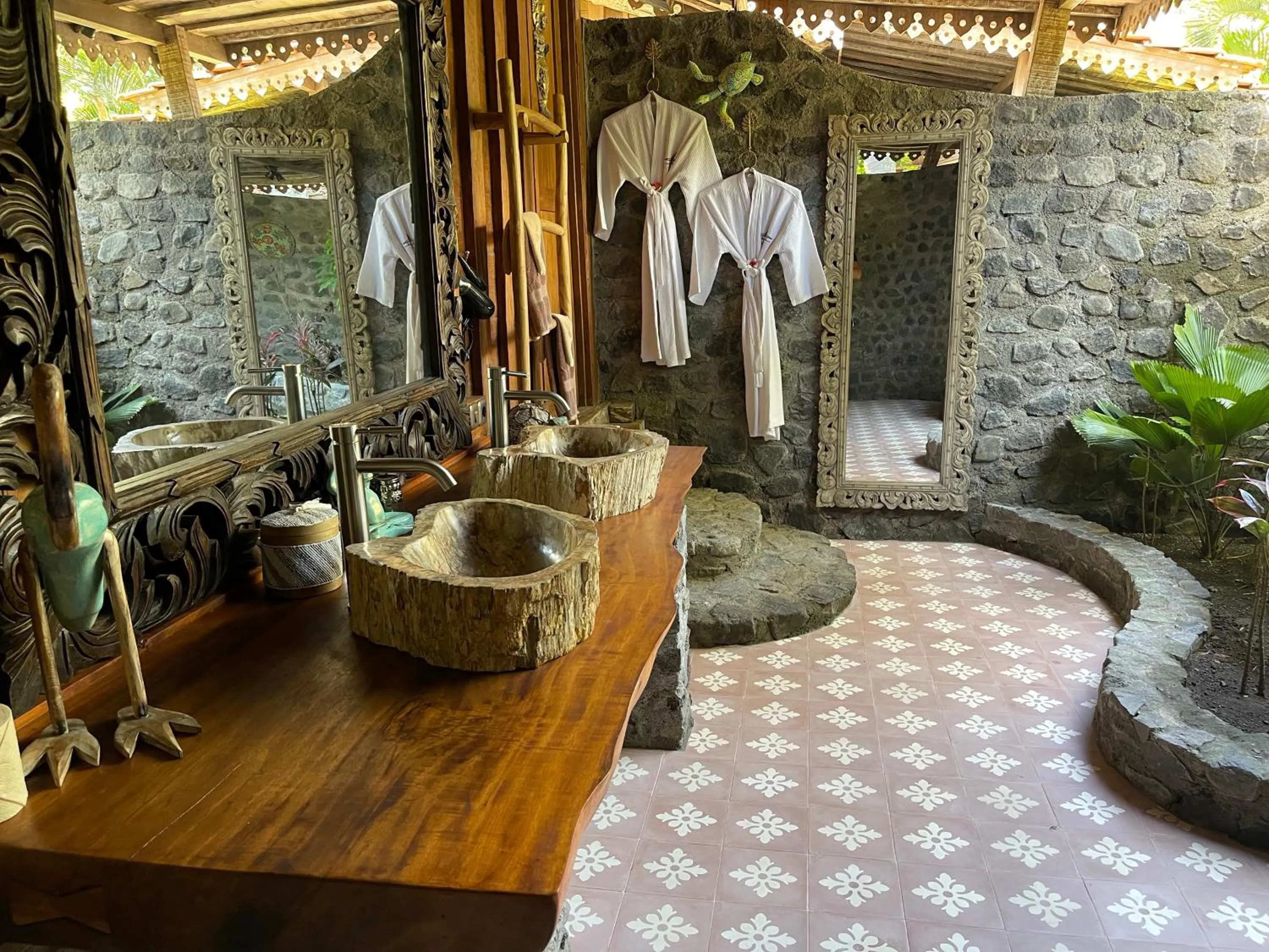 Bathroom in Louka Beach Bali