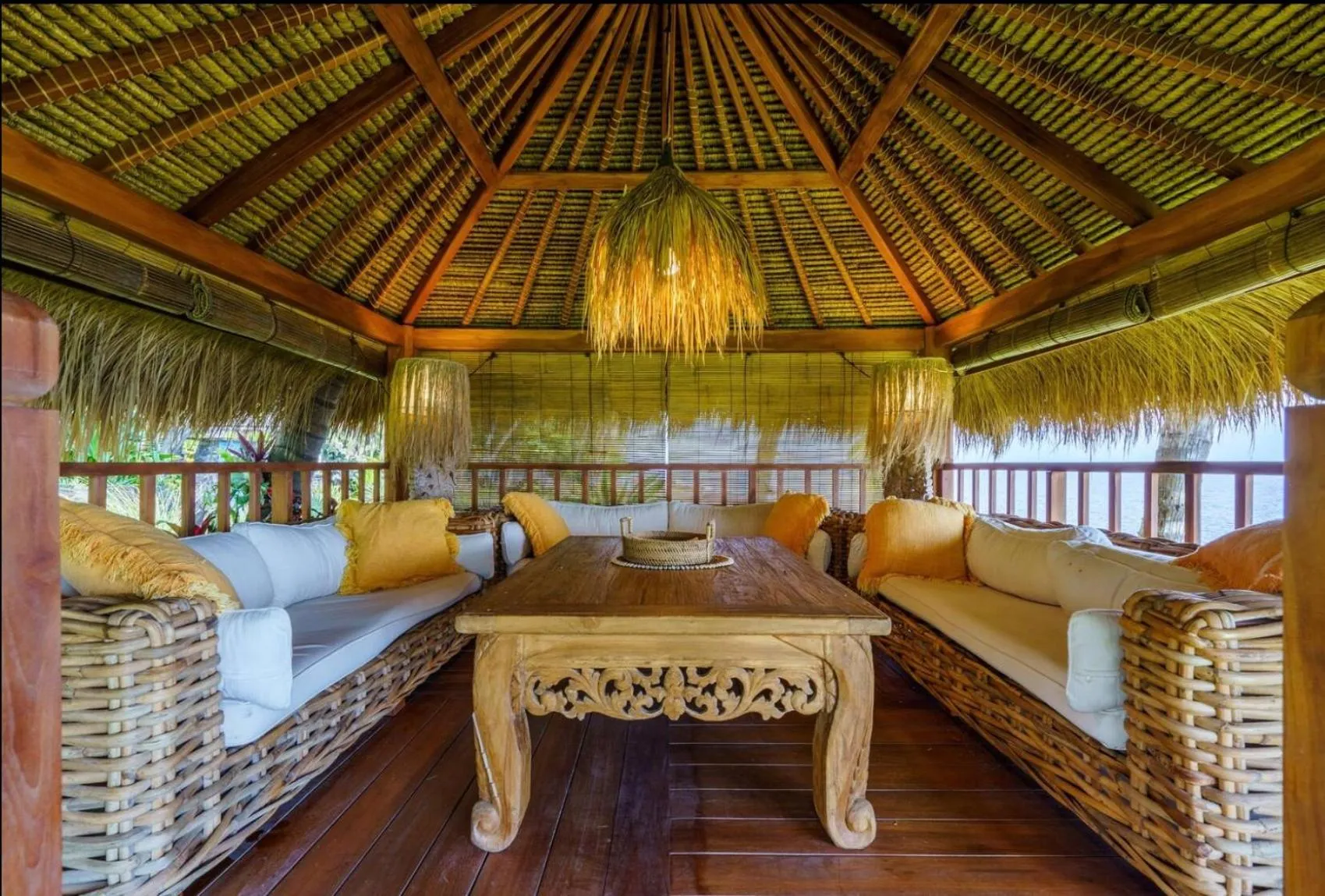 Living room in Louka Beach Bali