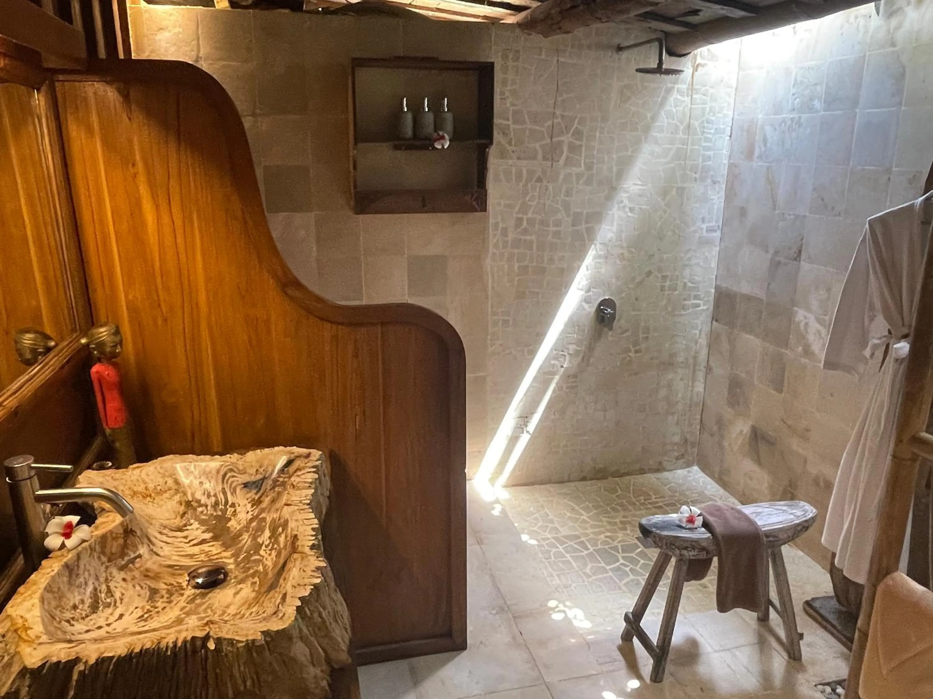 Bathroom in Louka Beach Bali