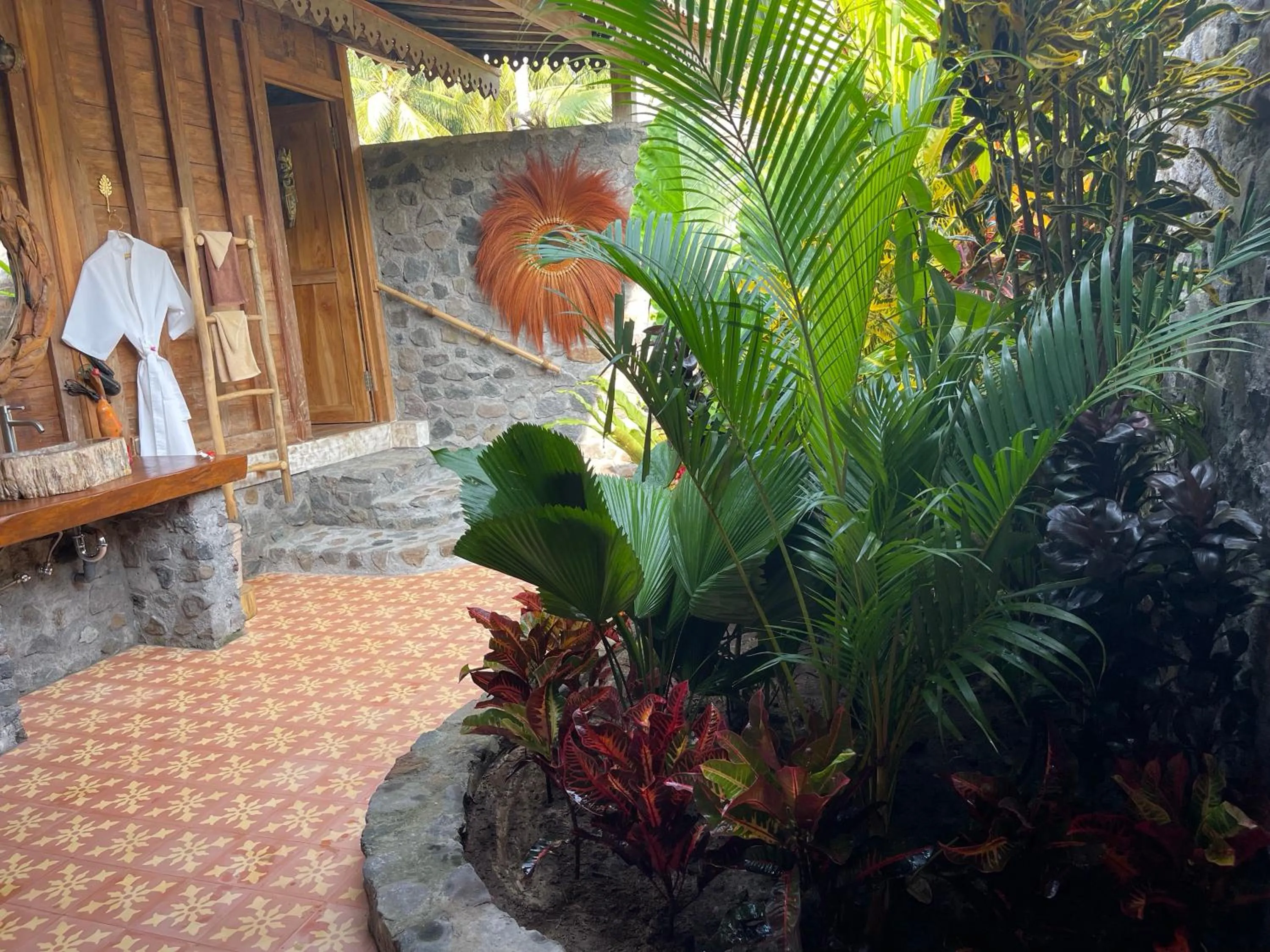 Garden in Louka Beach Bali