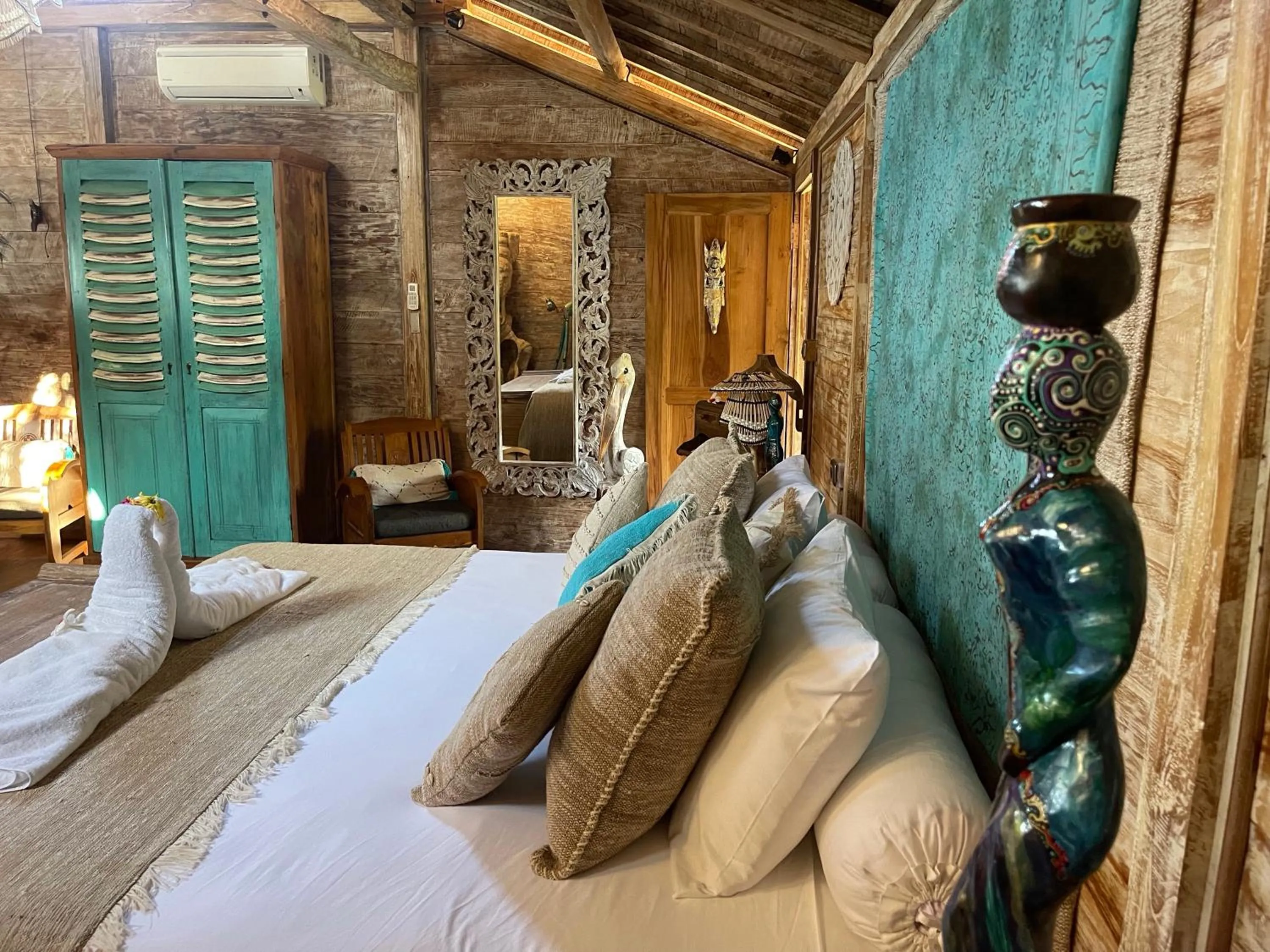 Bedroom, Bed in Louka Beach Bali