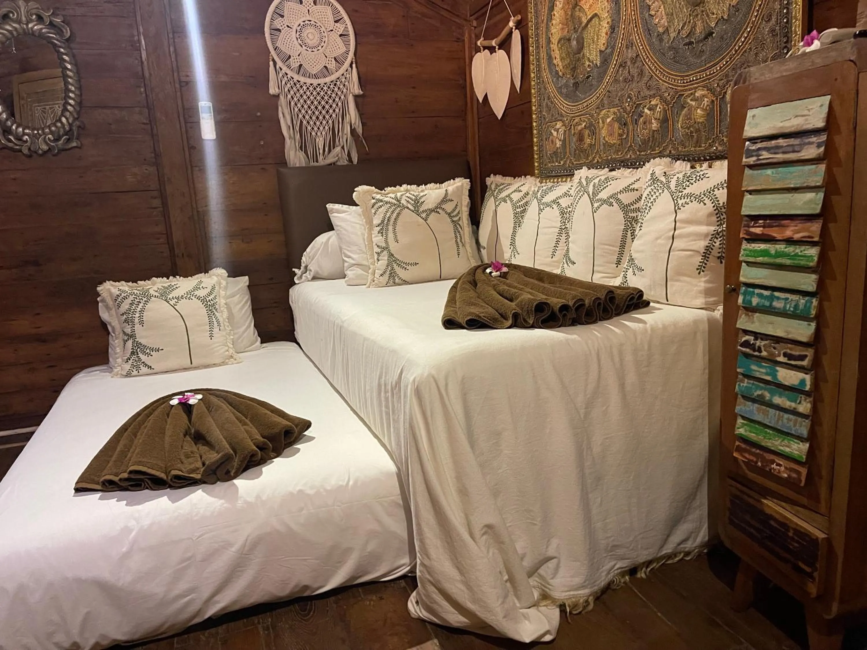 Photo of the whole room, Bed in Louka Beach Bali