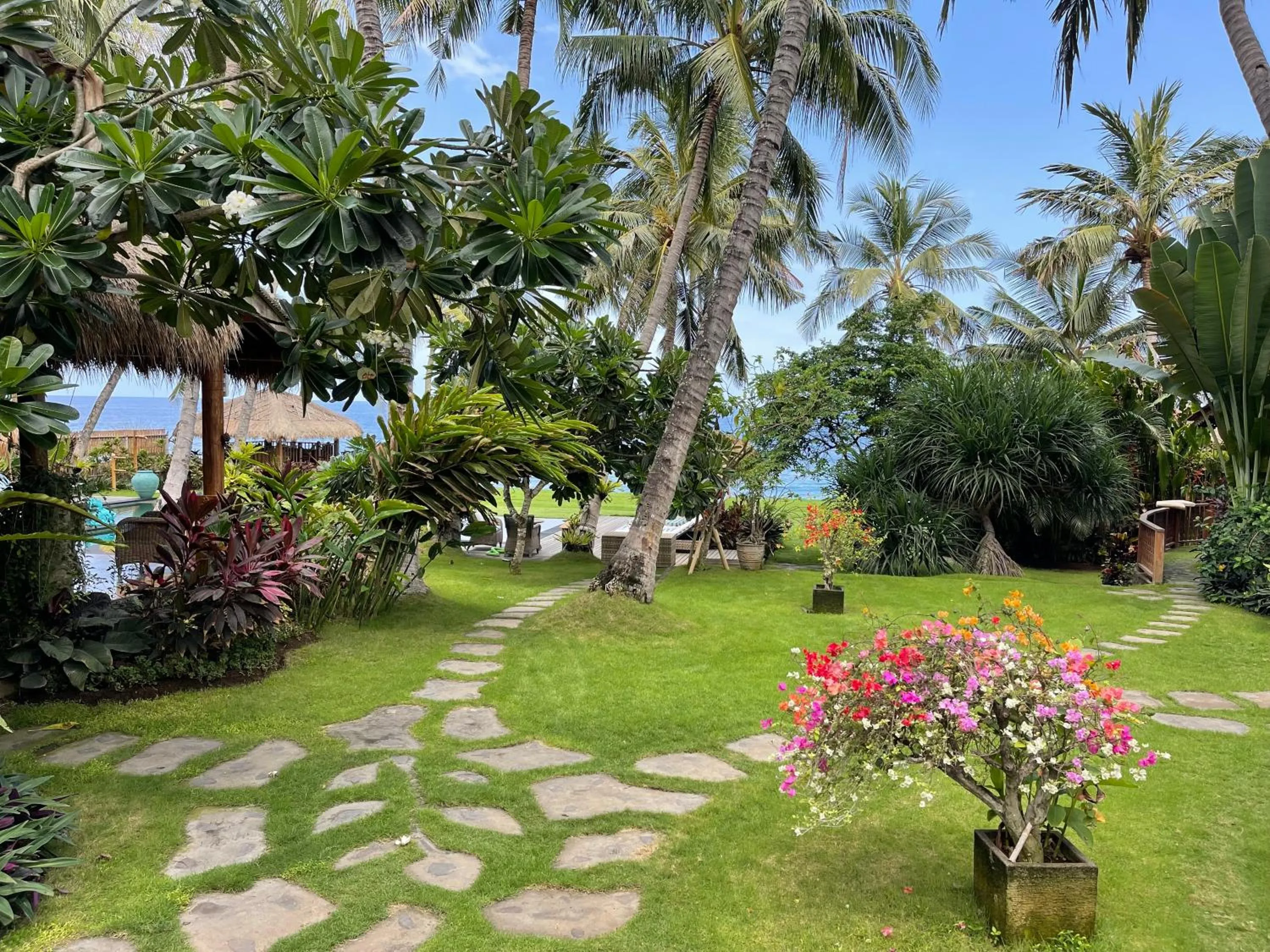 Sea view in Louka Beach Bali