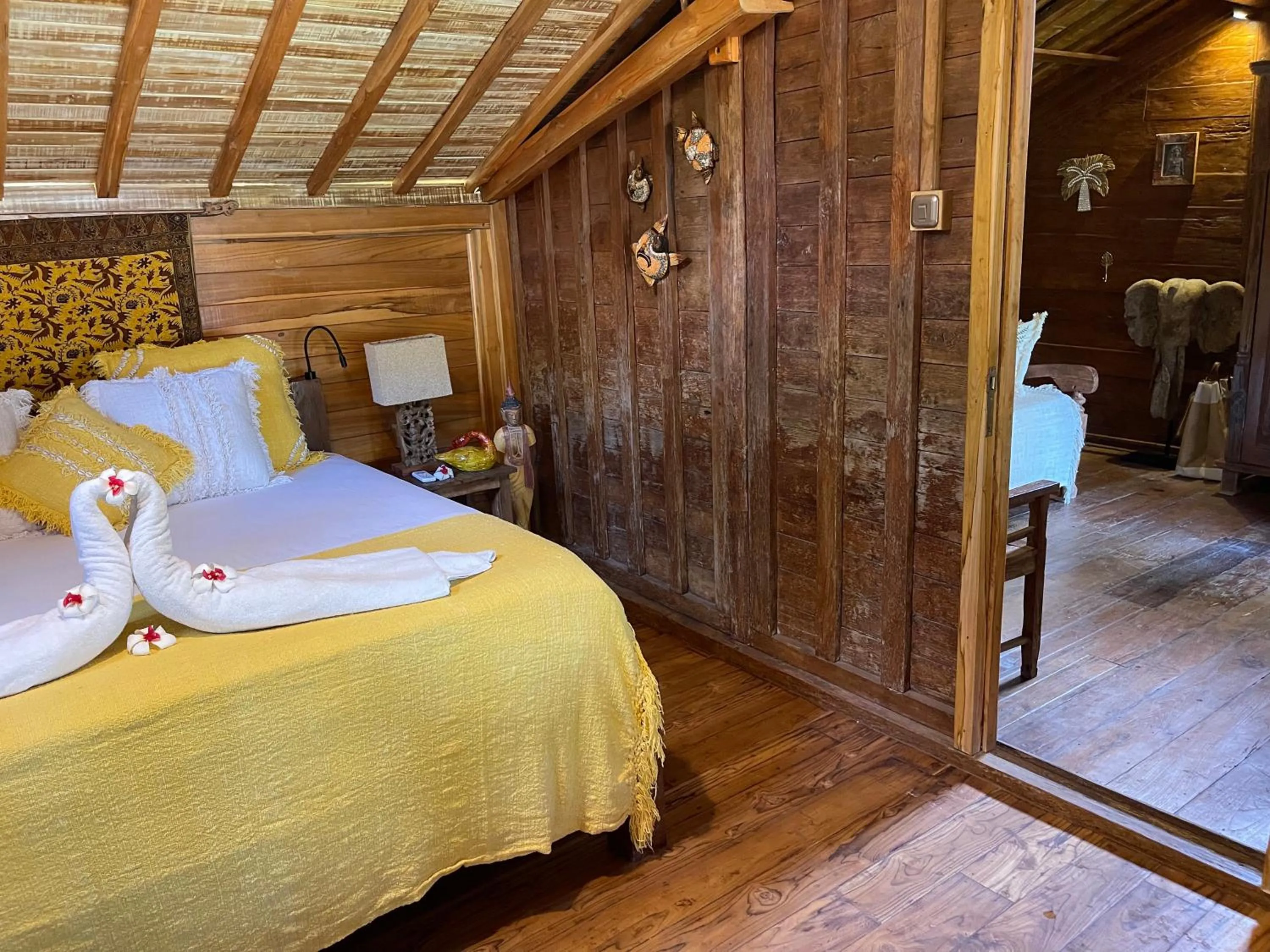 Photo of the whole room, Bed in Louka Beach Bali