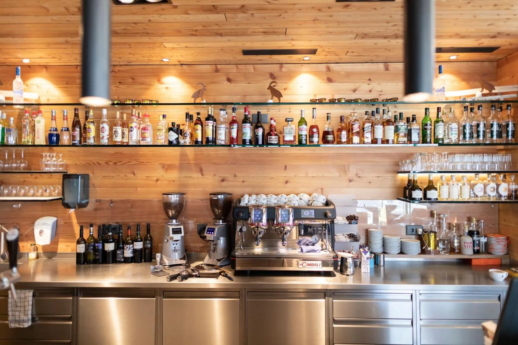 Lounge or bar in Longhin Maloja B&B