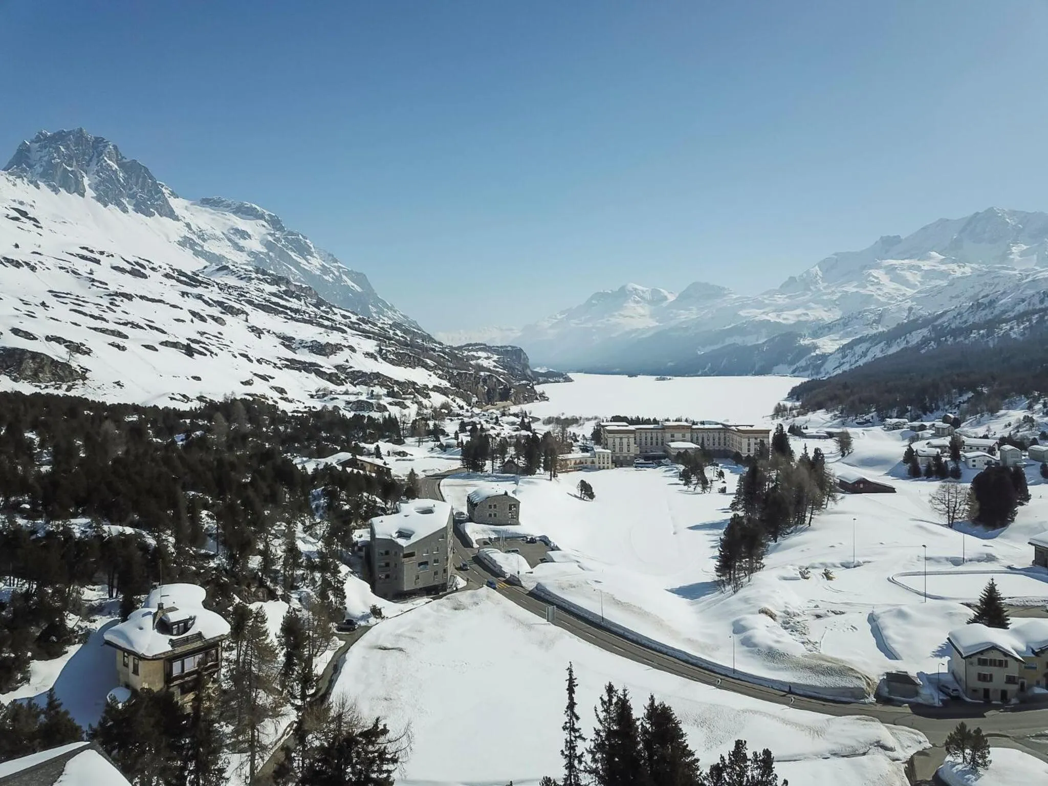 Bird's eye view in Longhin Maloja B&B