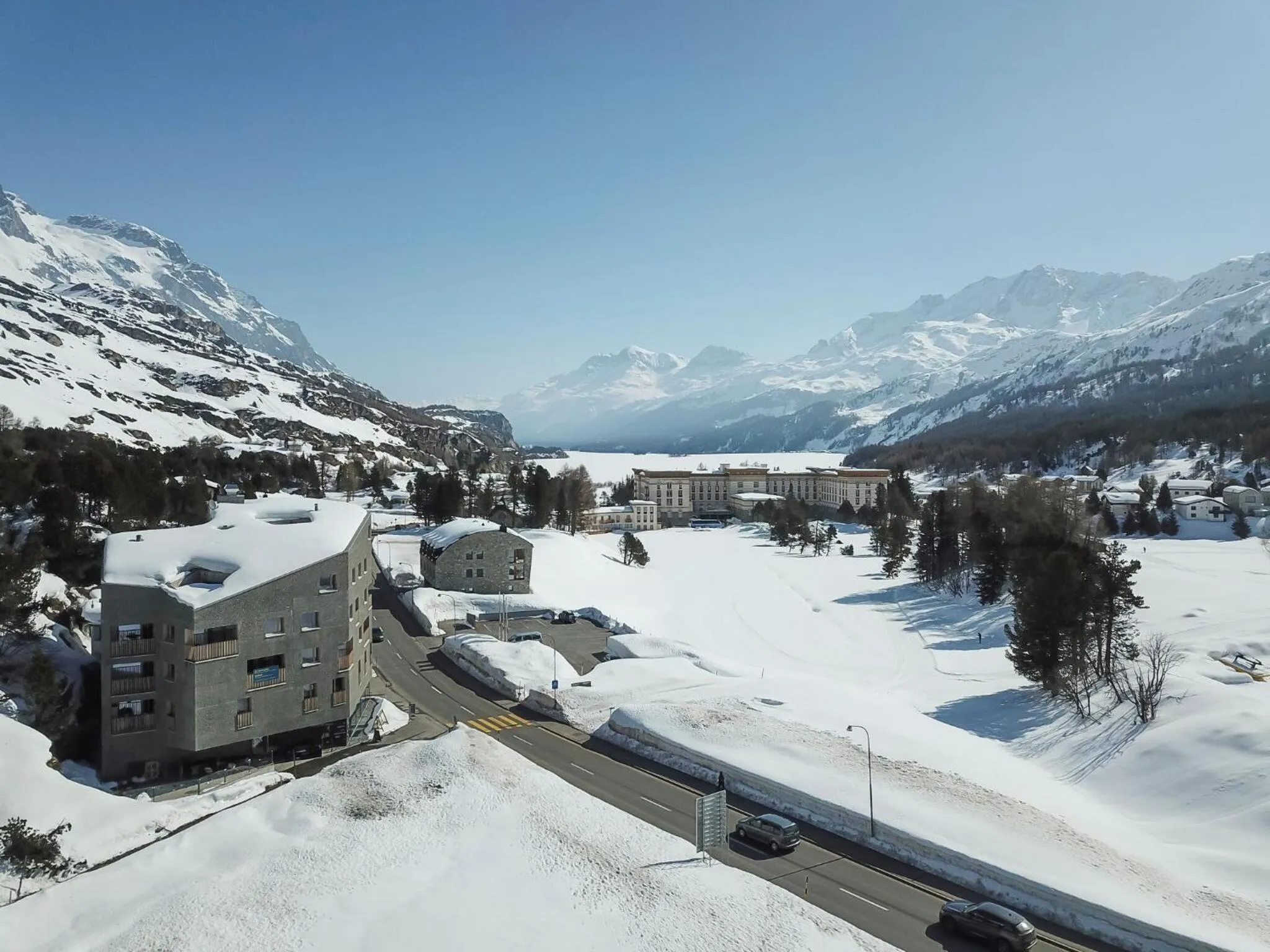 Bird's eye view in Longhin Maloja B&B