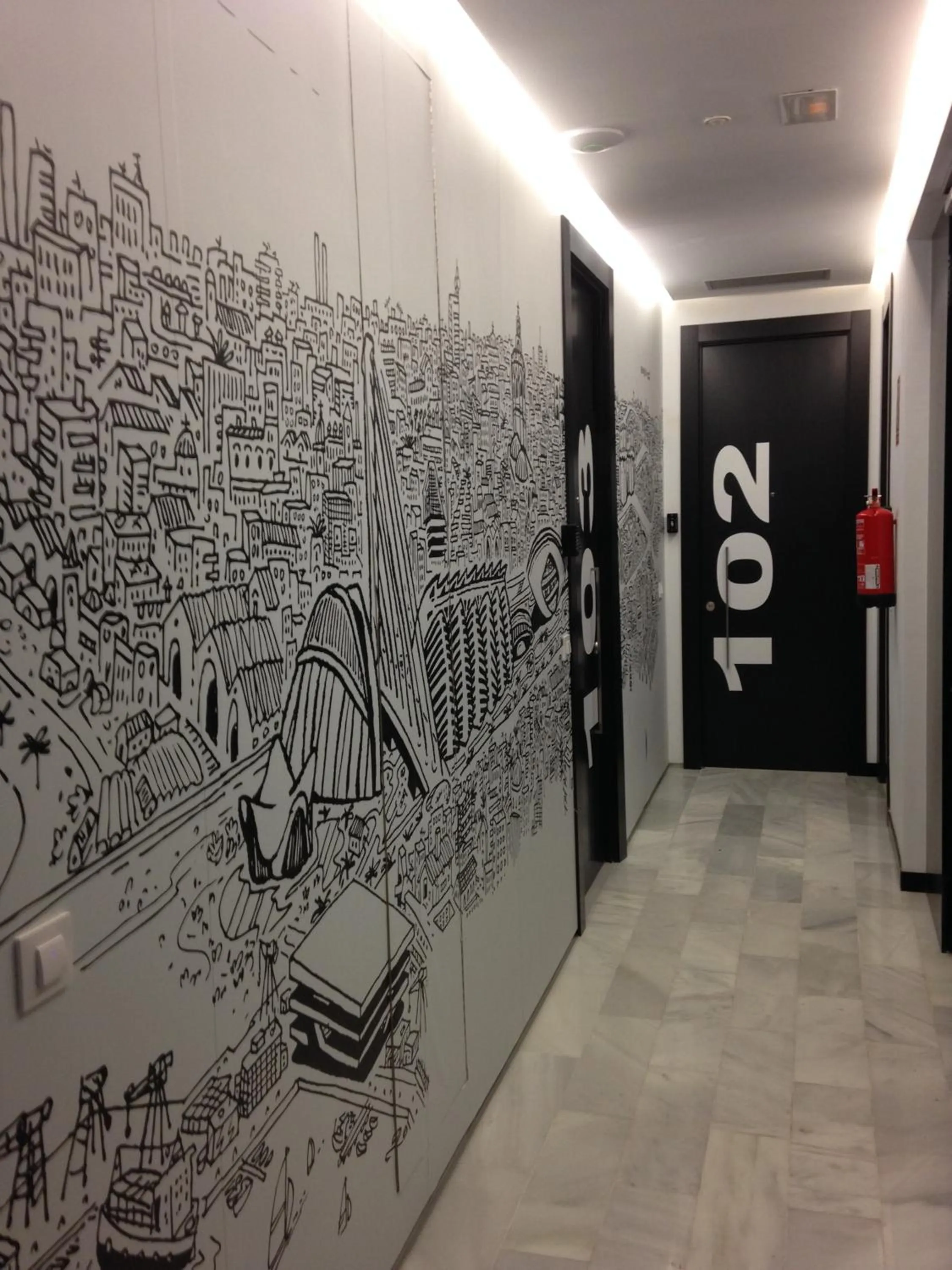 Lobby or reception in El 16 Ruzafa