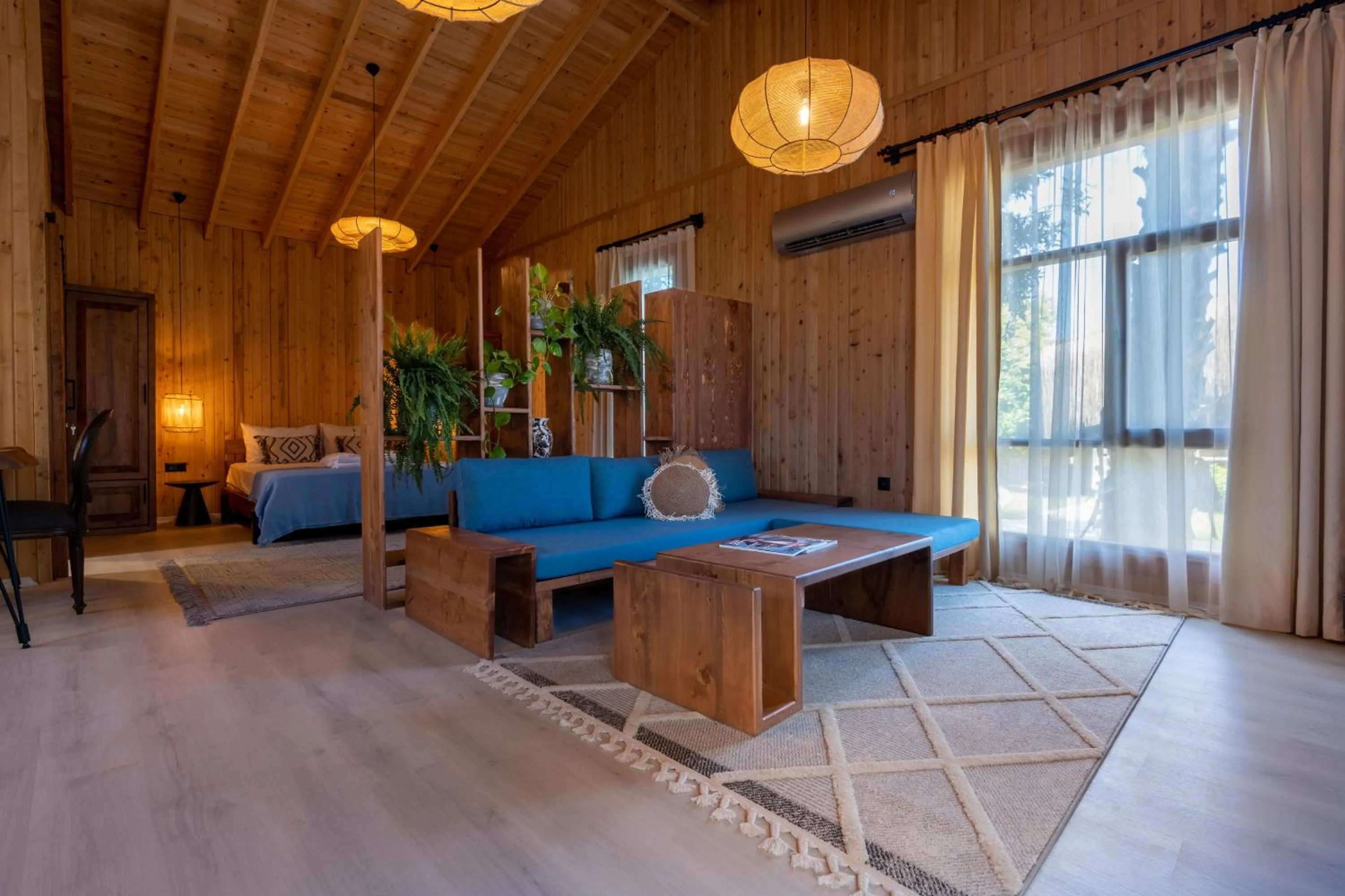 Living room in Naturelife Bungalows & SPA