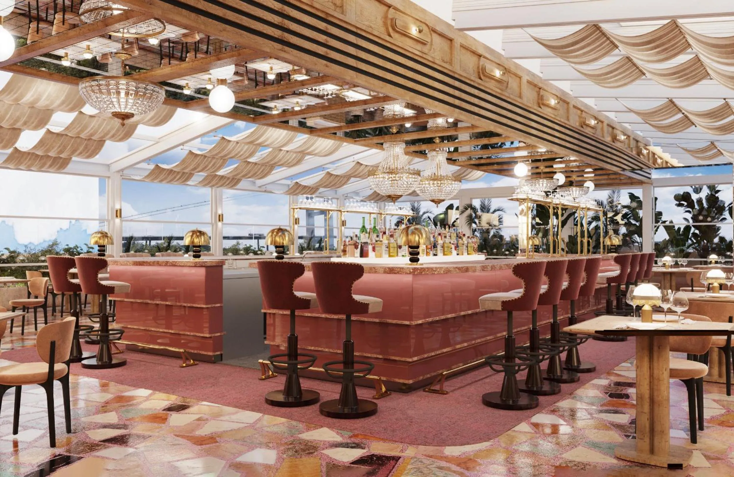 Lounge or bar in Crowne Plaza Istanbul - Ortakoy Bosphorus by IHG