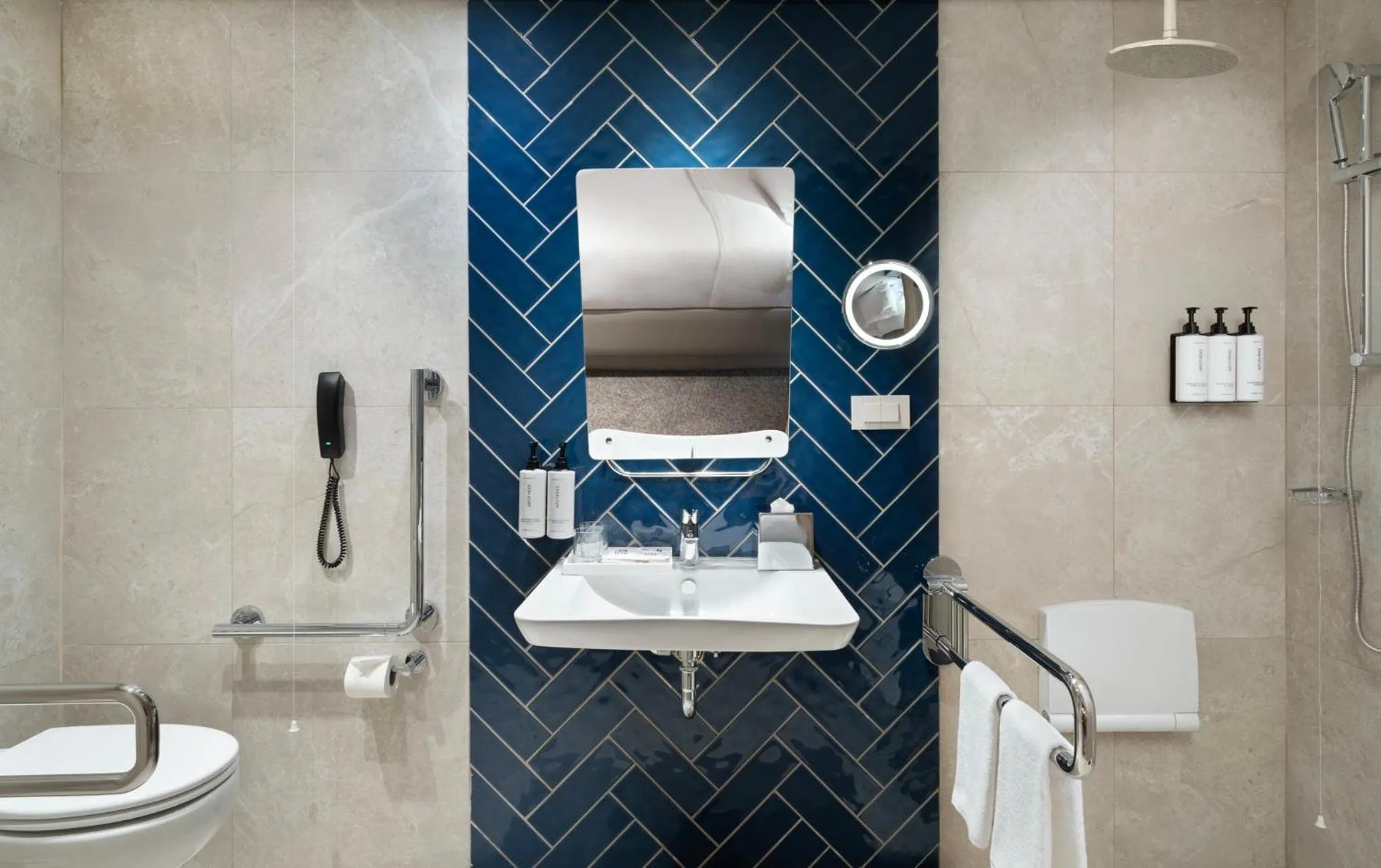 Bathroom in Crowne Plaza Istanbul - Ortakoy Bosphorus by IHG