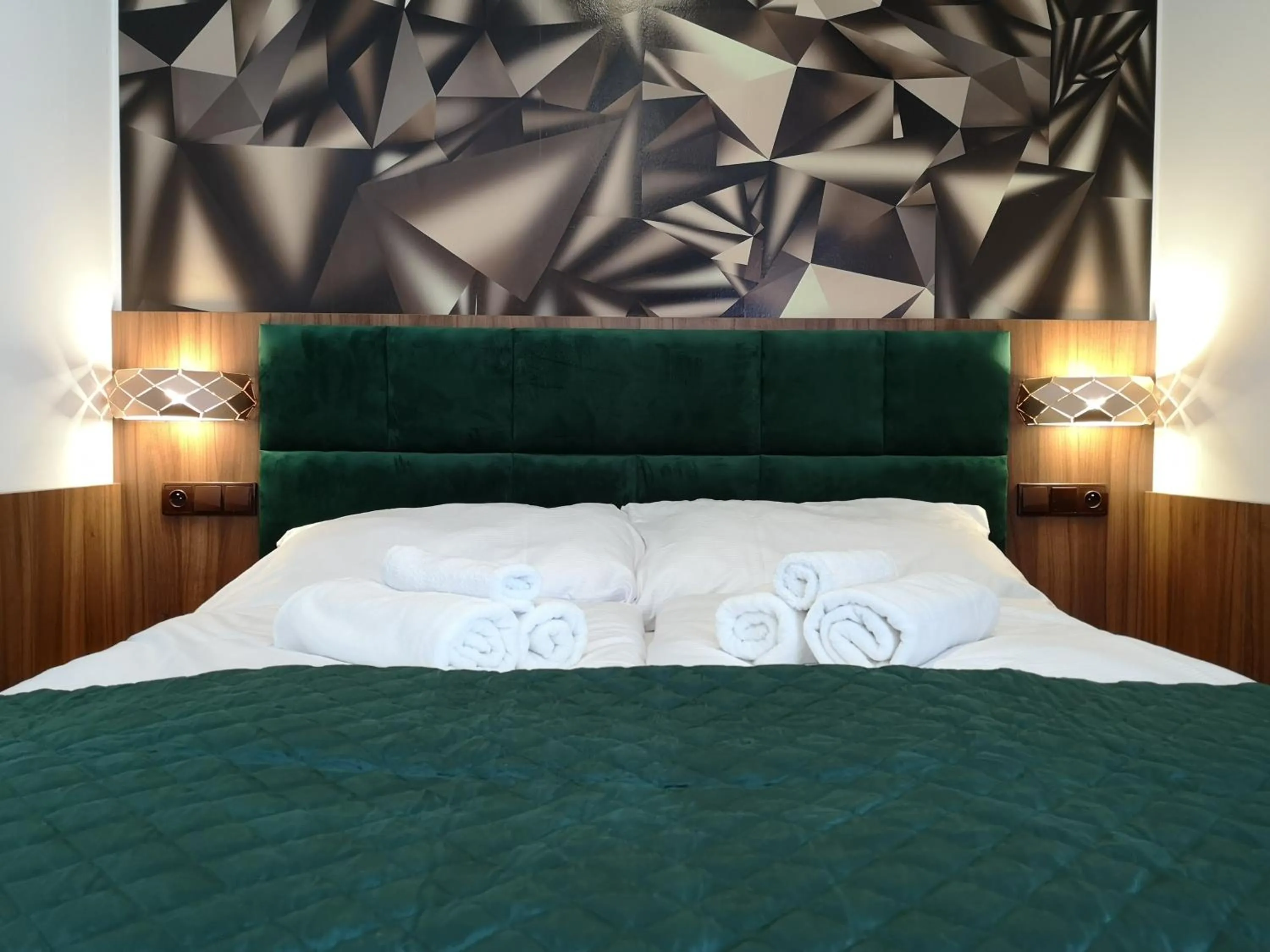 Bedroom, Bed in Hotel Biele Studničky Dargov