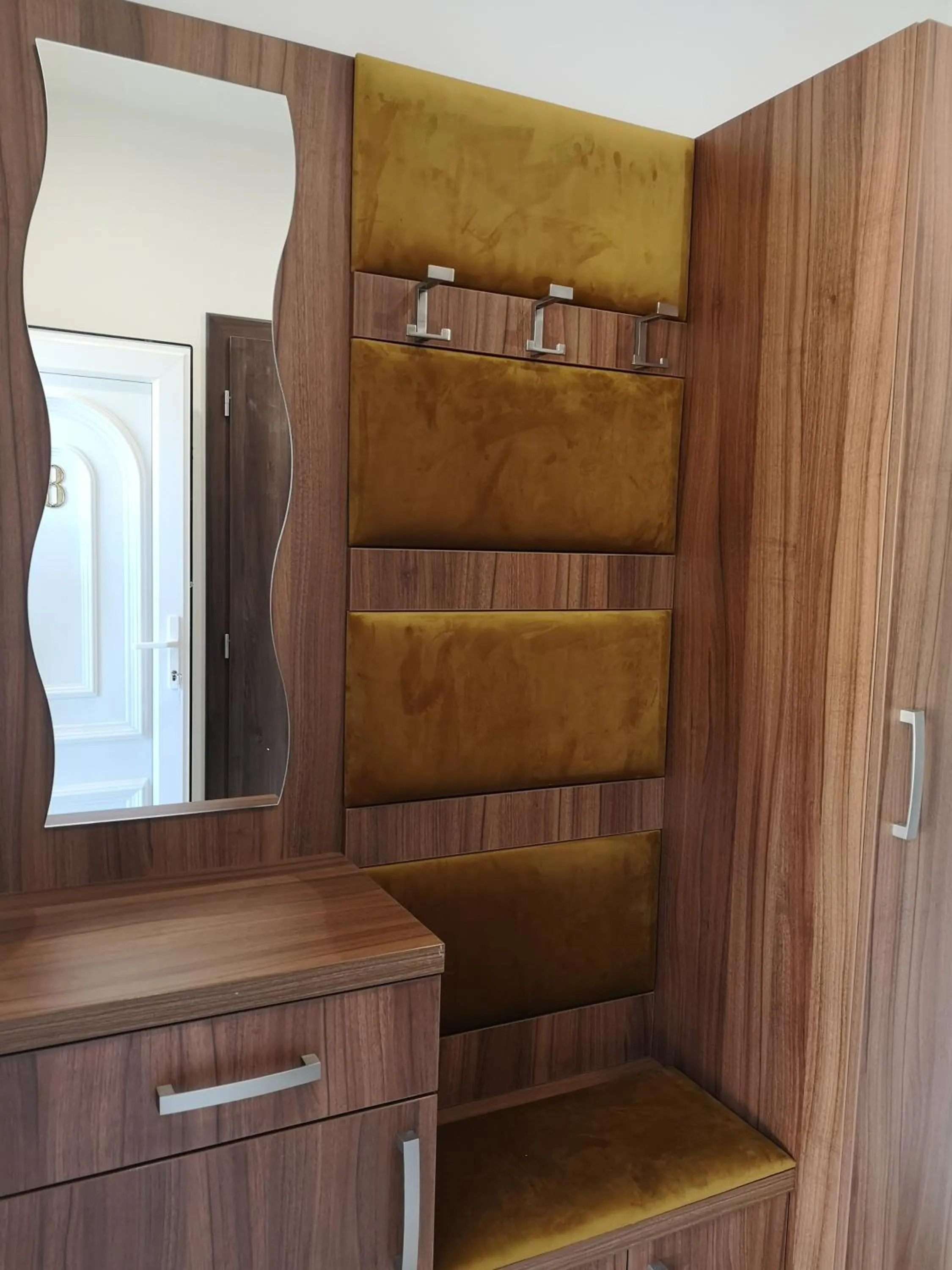 wardrobe in Hotel Biele Studničky Dargov