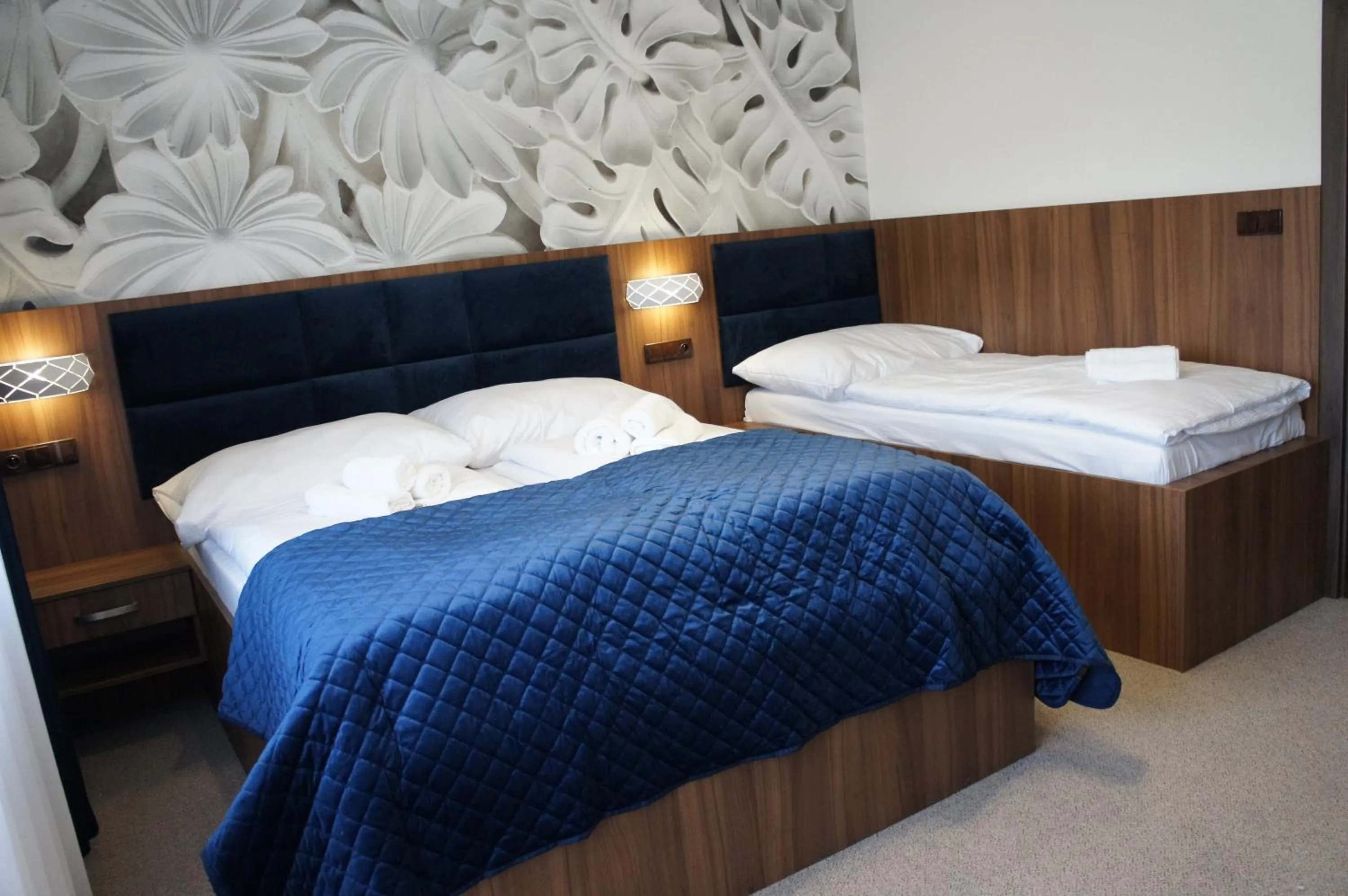 Bed in Hotel Biele Studničky Dargov