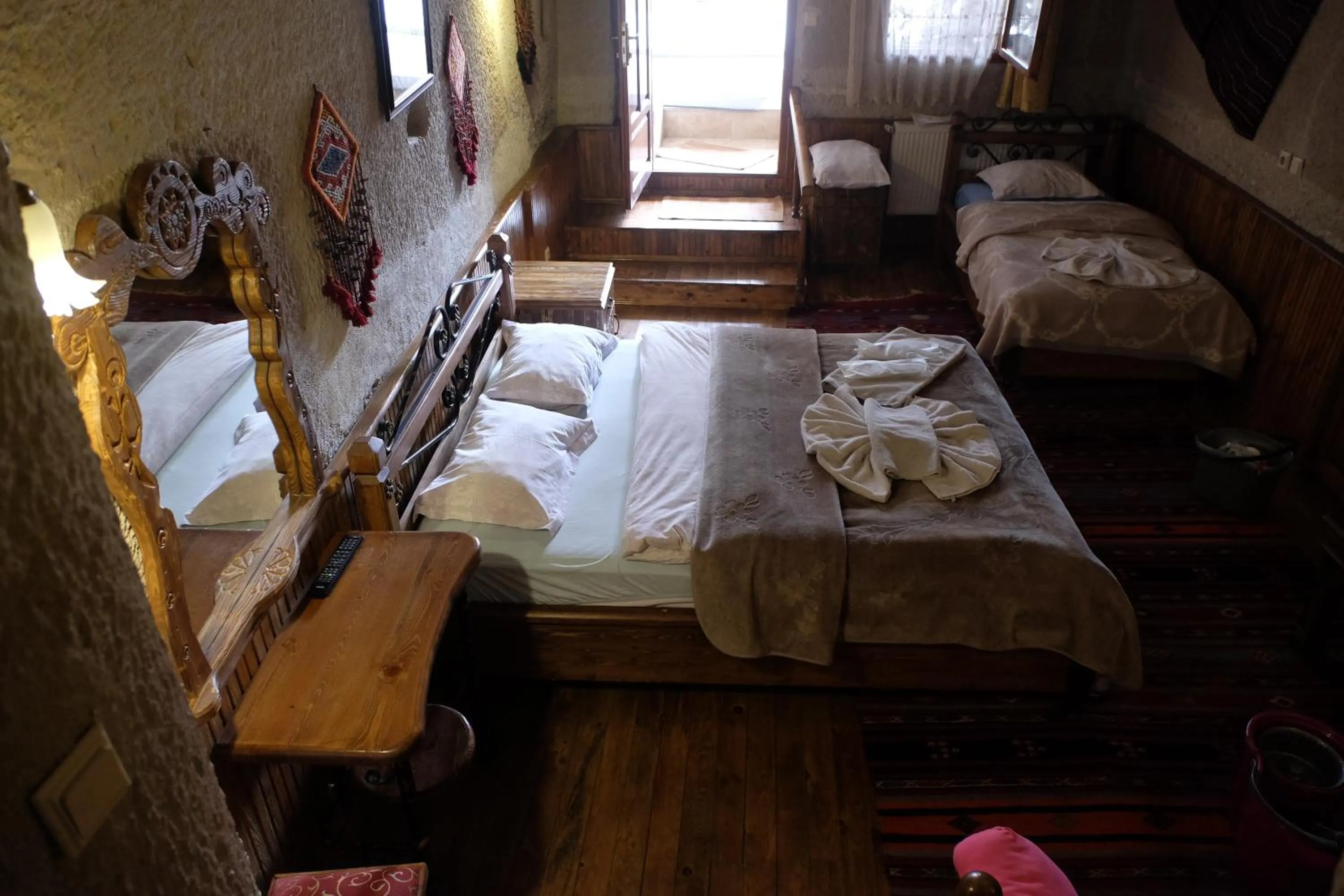 Photo of the whole room, Bed in Anatolia cave hotel Pension
