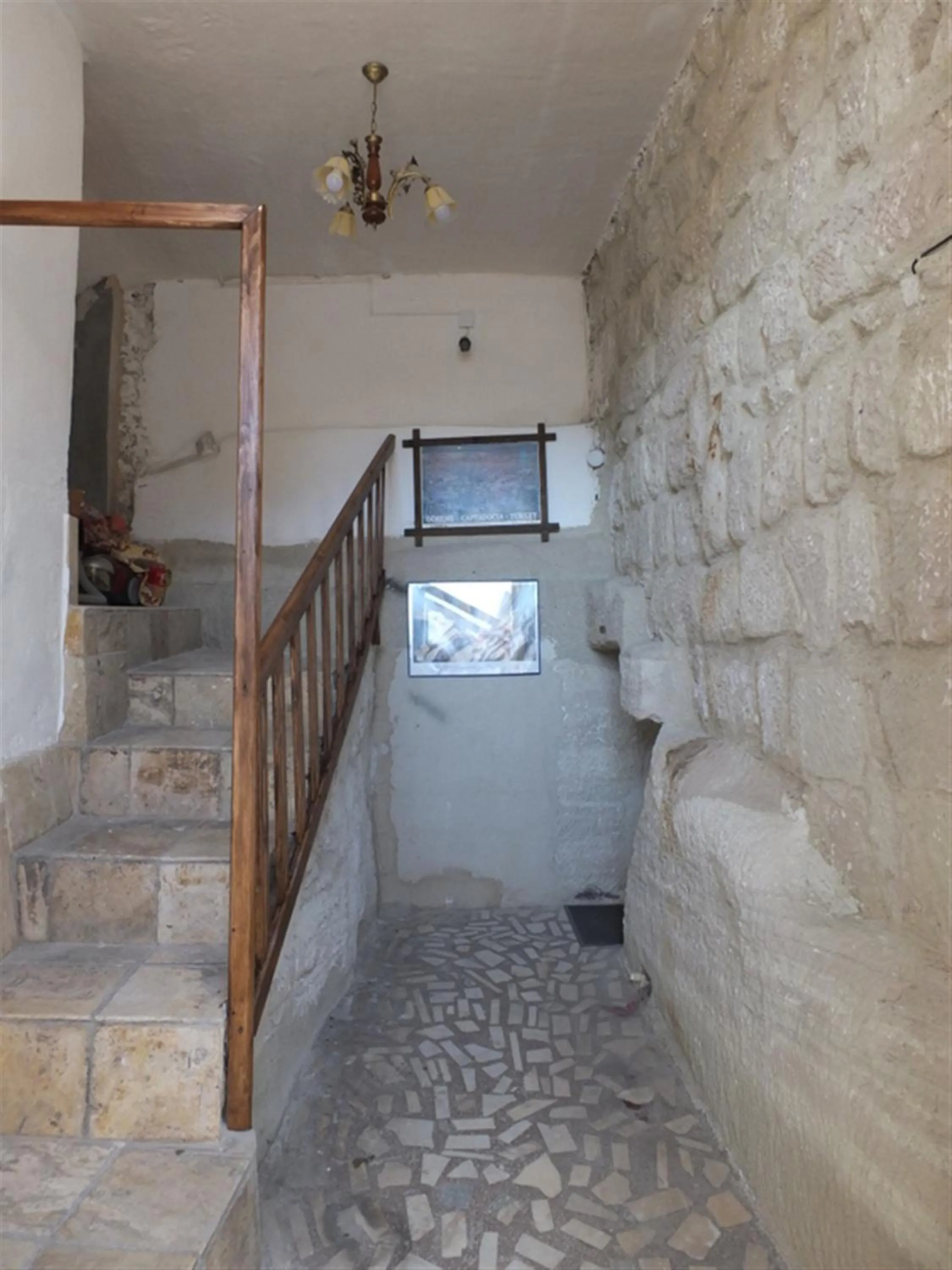 Facade/entrance in Anatolia cave hotel Pension