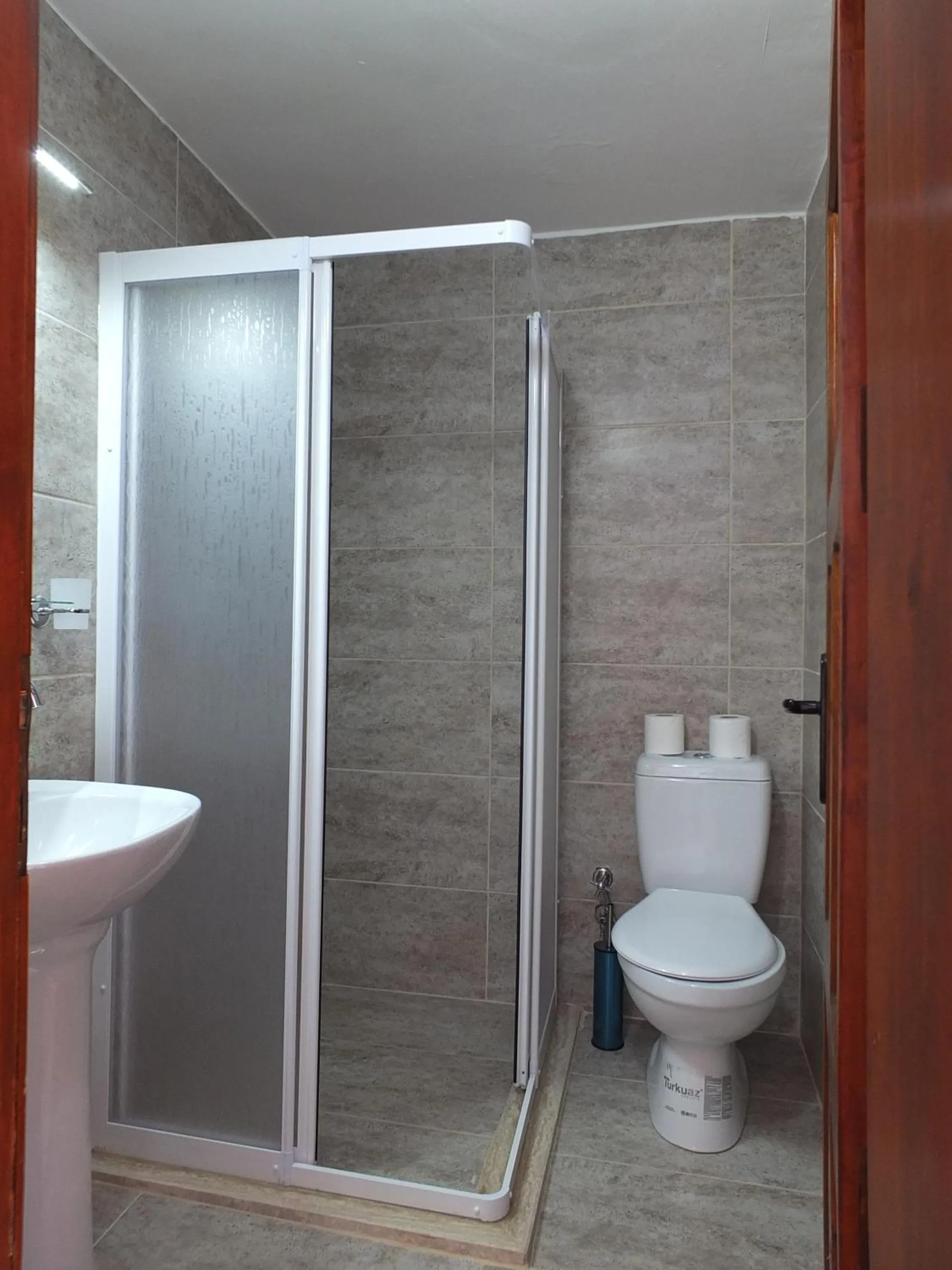 Bathroom in Anatolia cave hotel Pension