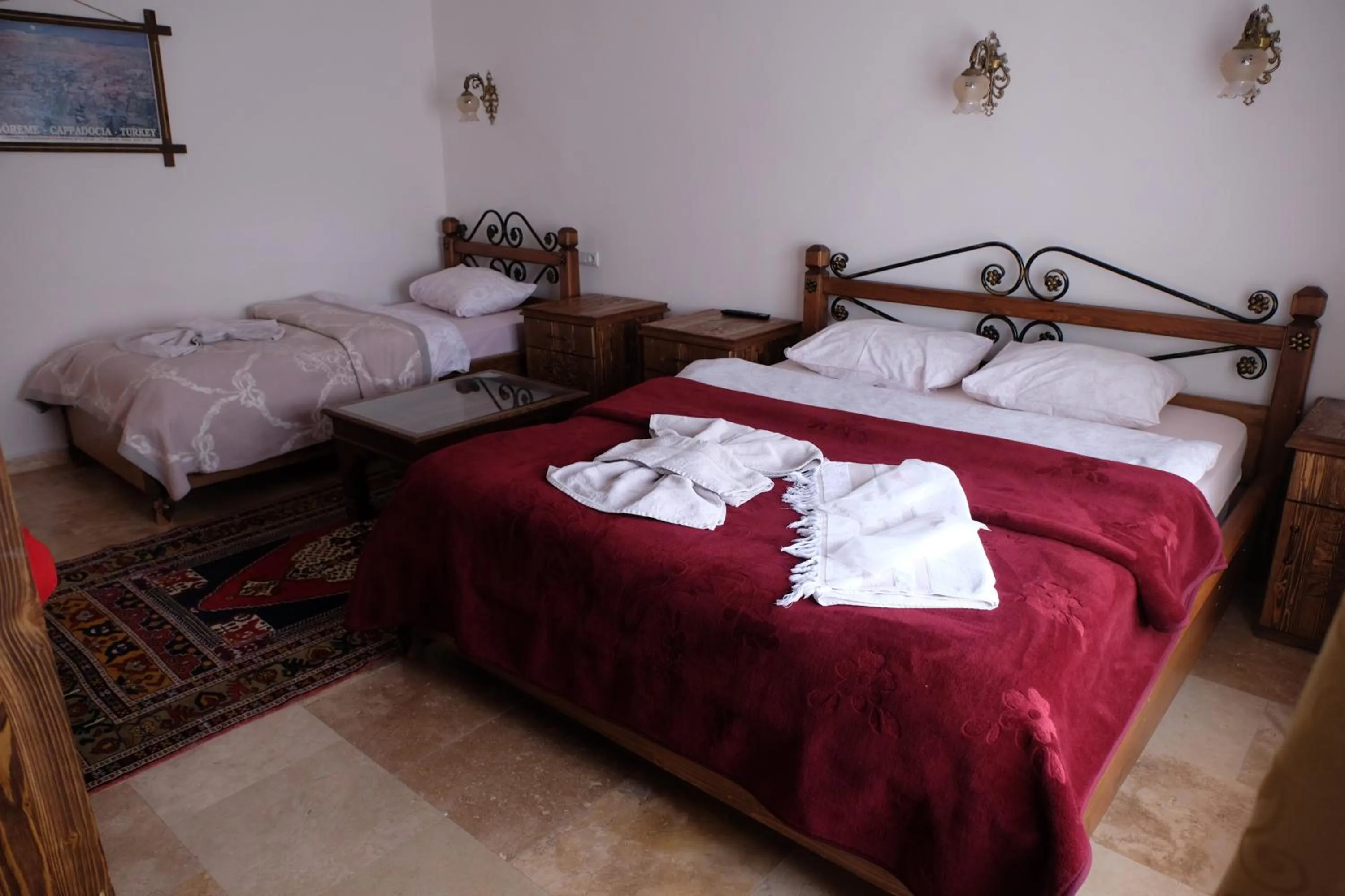 Bedroom, Bed in Anatolia cave hotel Pension