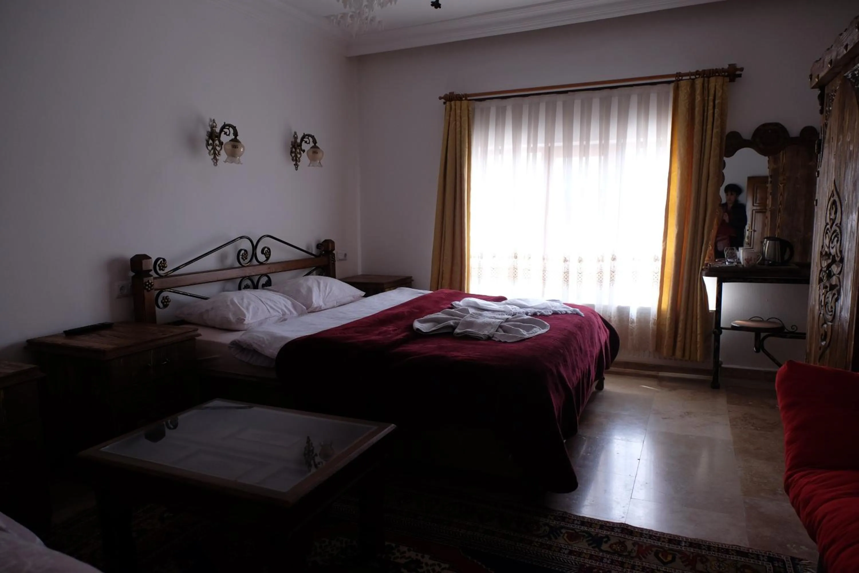 Bedroom, Bed in Anatolia cave hotel Pension