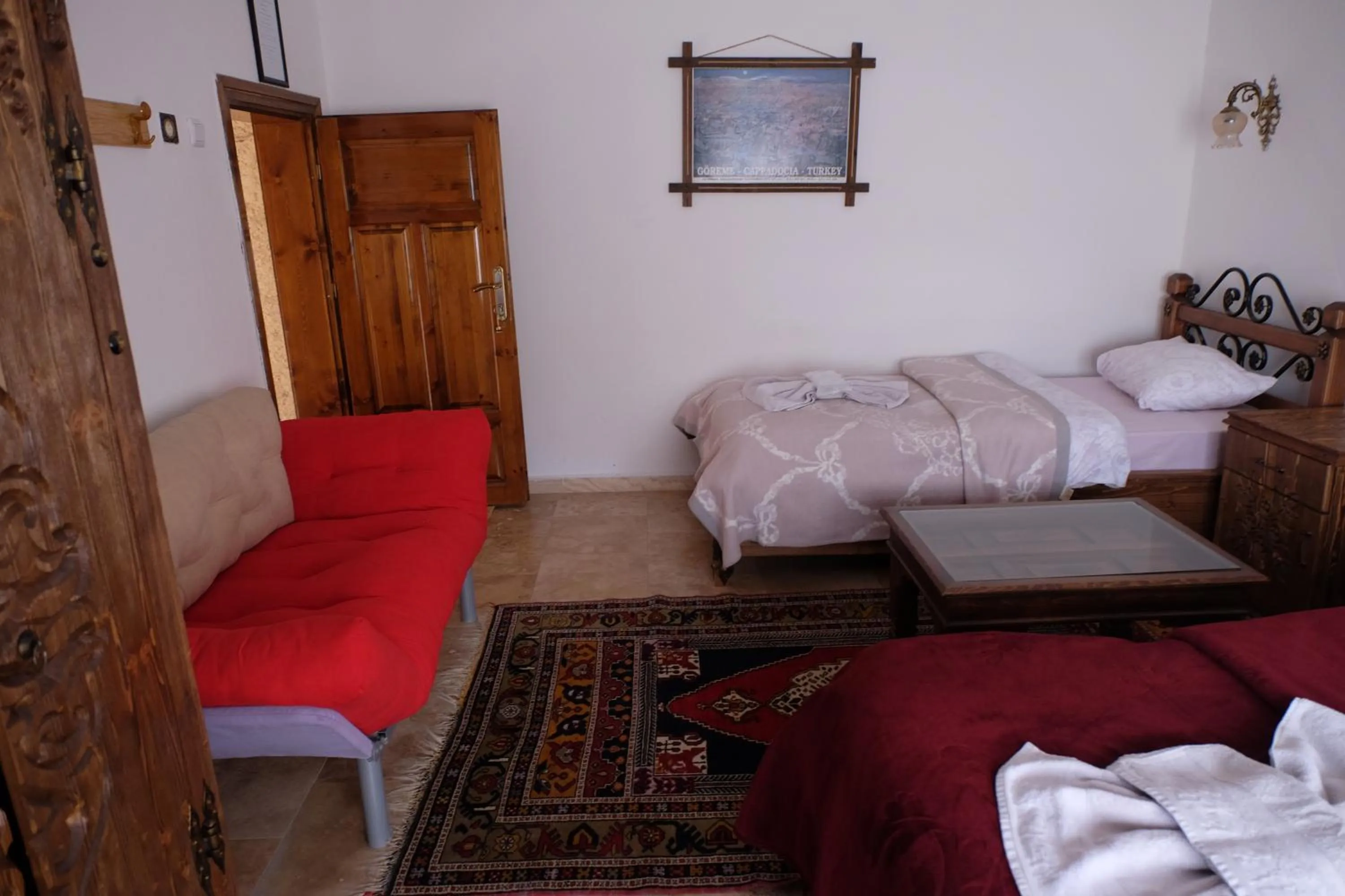 Bedroom, Bed in Anatolia cave hotel Pension