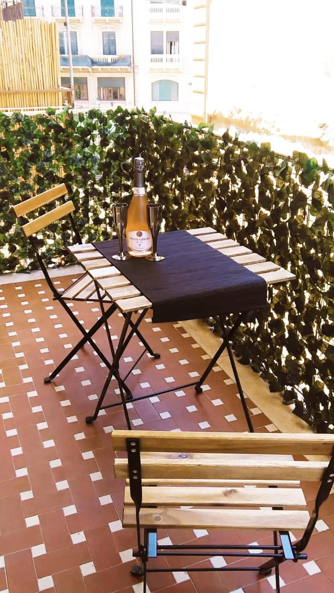 Balcony/Terrace in B&B VENTO DEL SUD