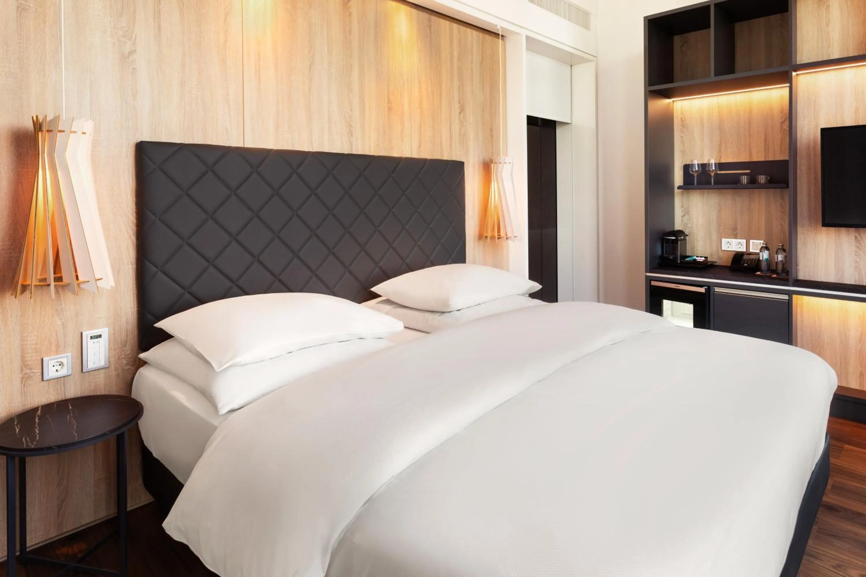 Bed in Melia Vienna